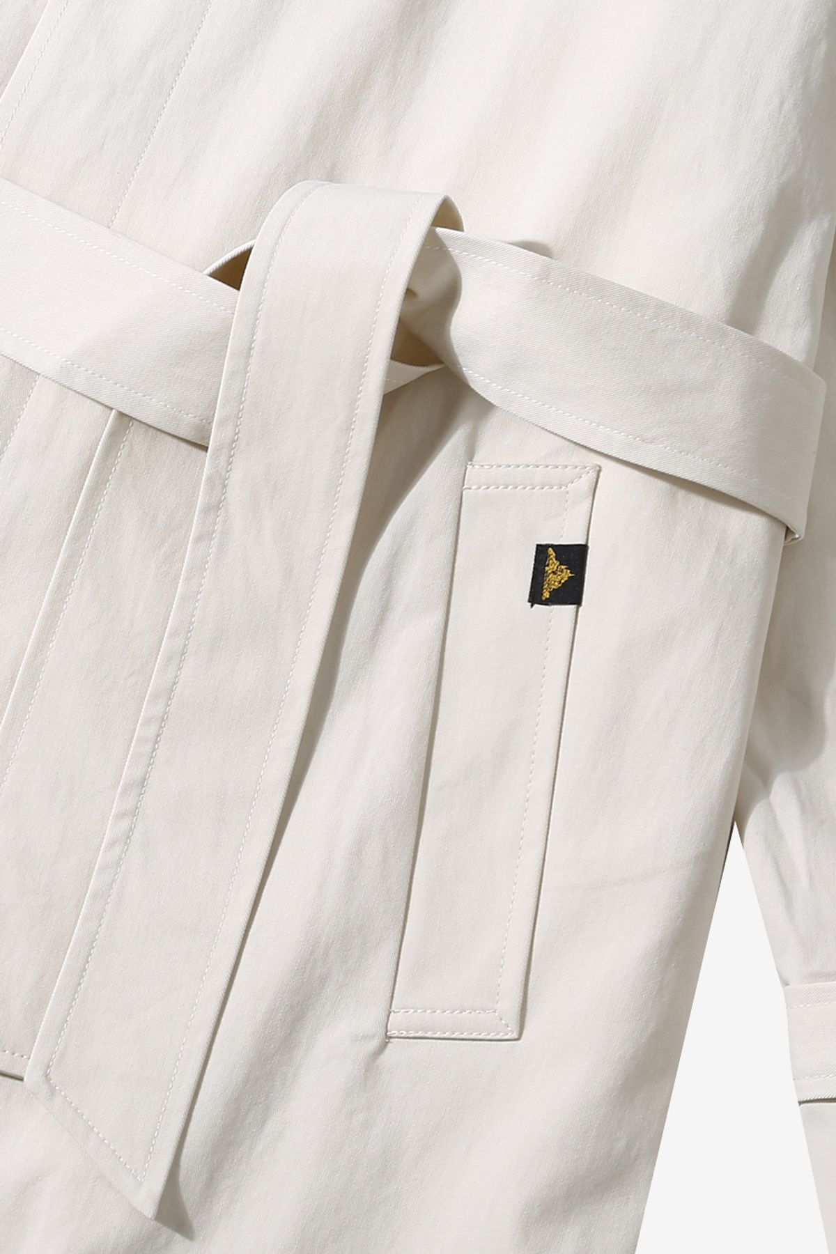 르몽생미셸(LE MONT ST MICHEL) MANUEL - TRENCH COAT_Ivory