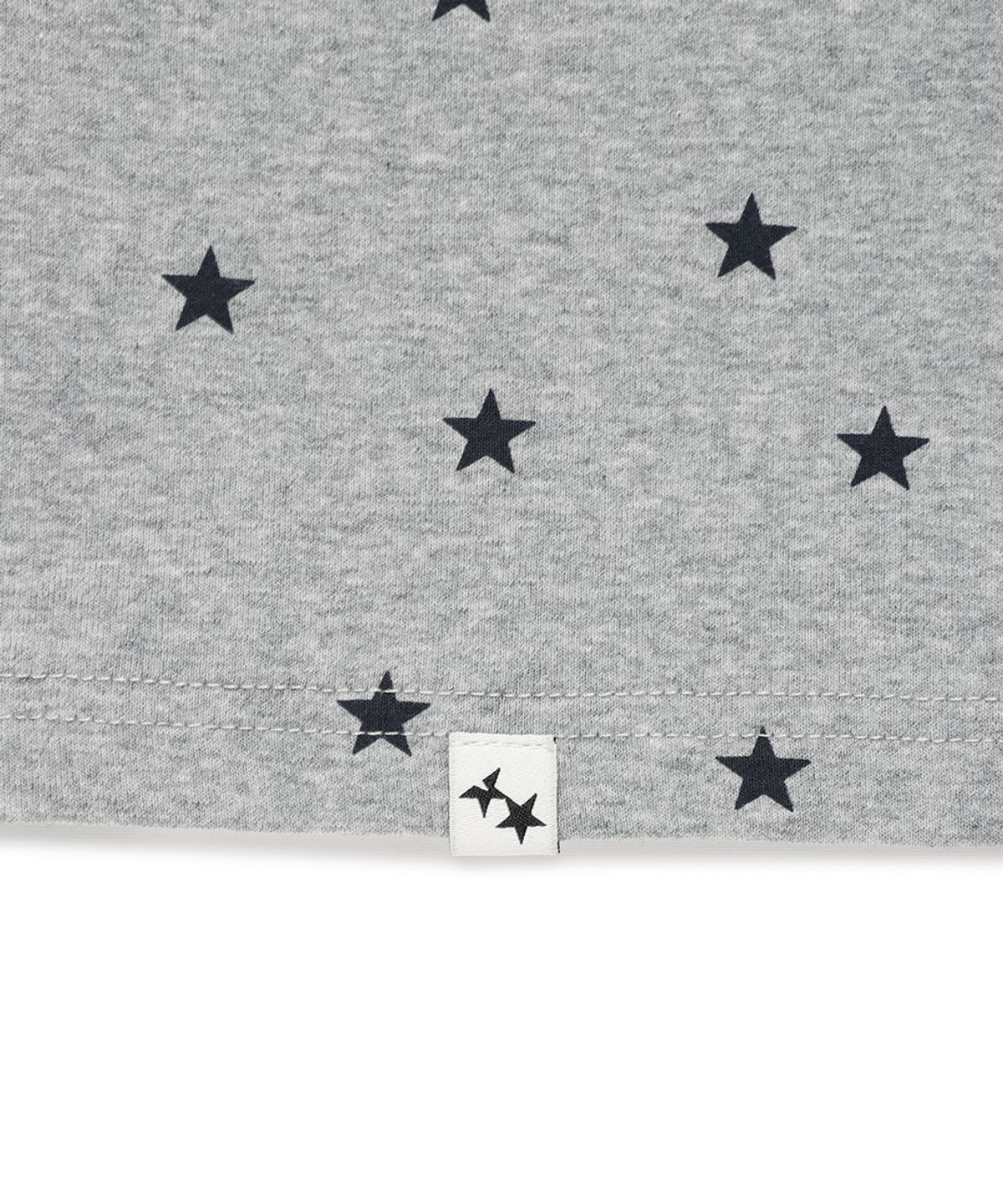 카비시(CAVISH) STRIPED STAR RAGLAN LS TEE GREY(CV2GSFT550A)