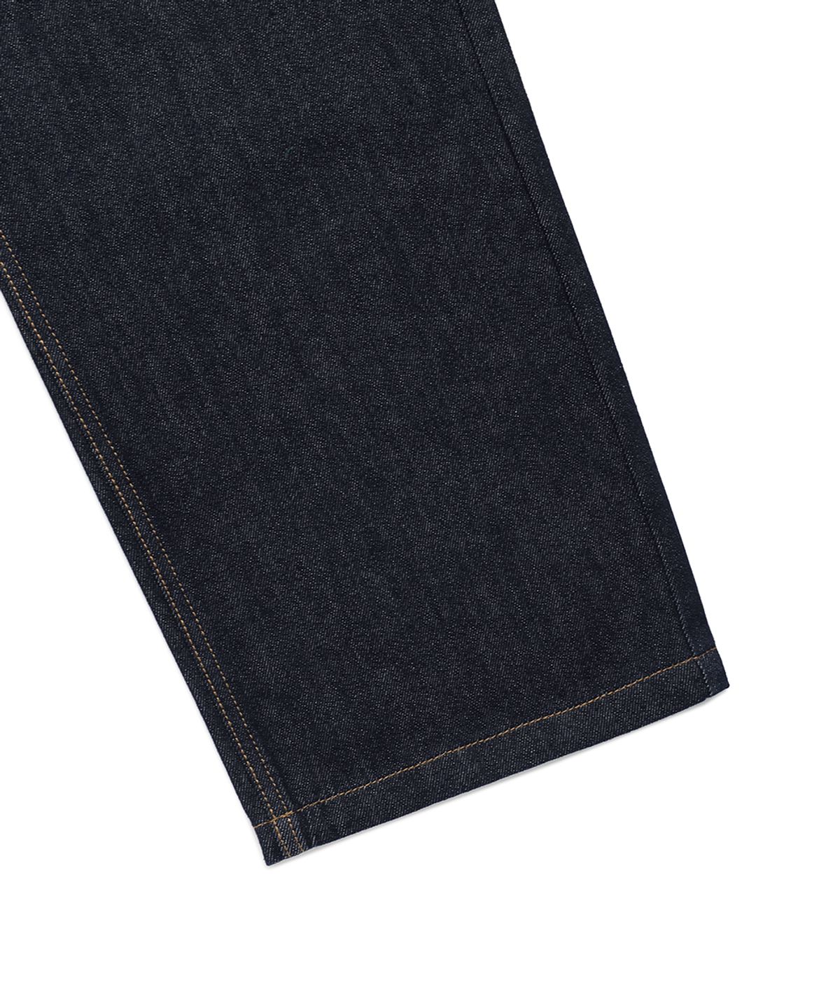 카비시(CAVISH) CHECK APPLIQUE DENIM PANTS BLUE(CV2GSFD111A)