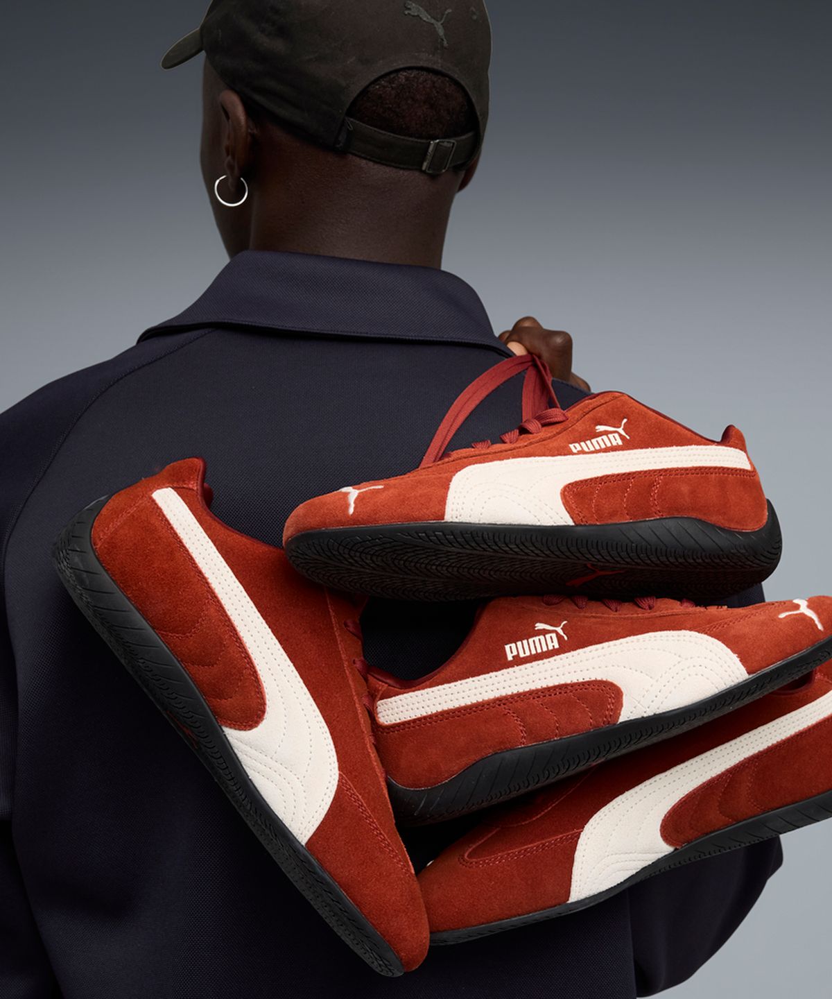 푸마(PUMA) 스피드캣 OG - 보르도 레드:블랙 / 398846-86