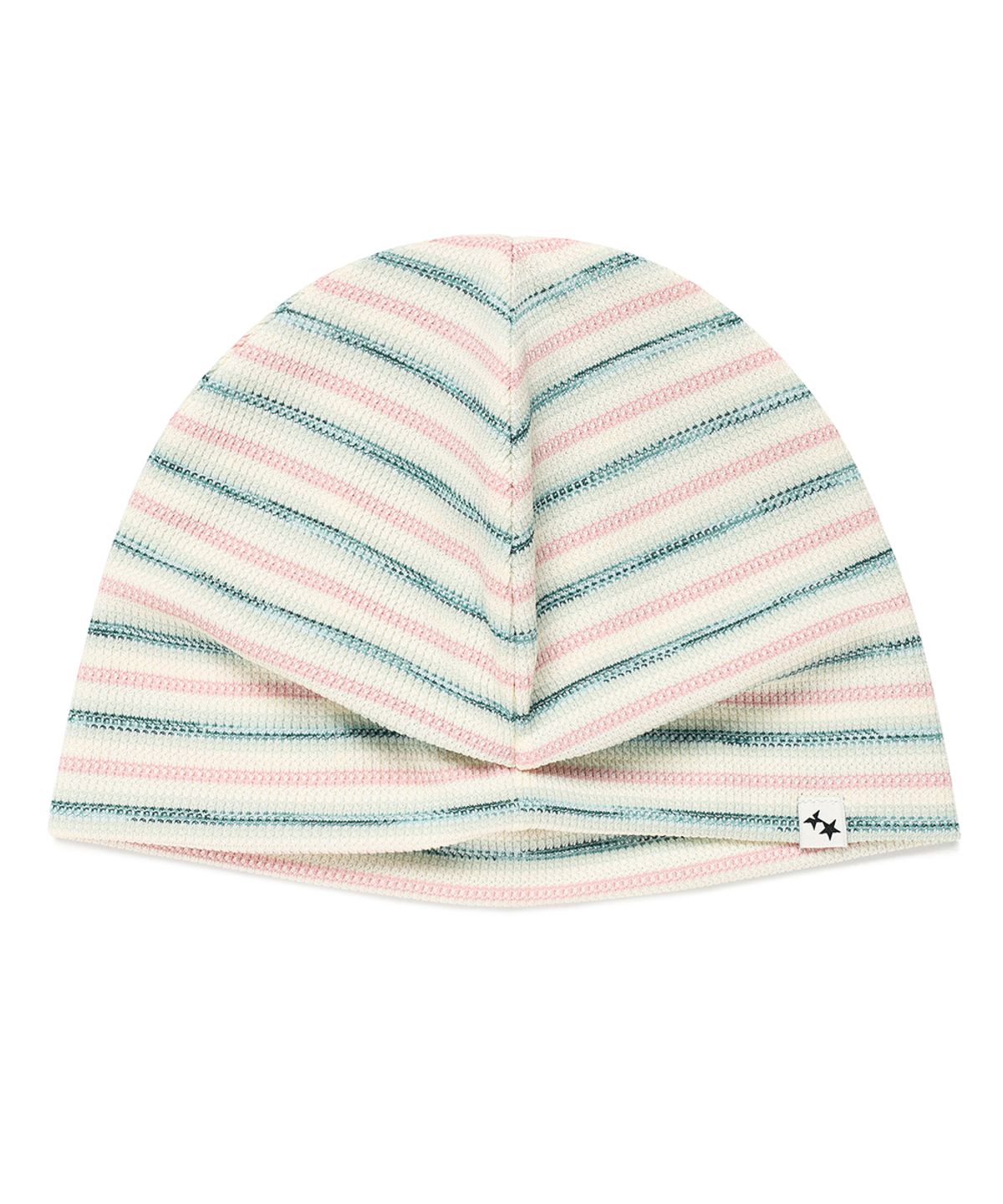 카비시(CAVISH) STRIPED BUTTON BEANIE PINK(CV2GSUAB21A)