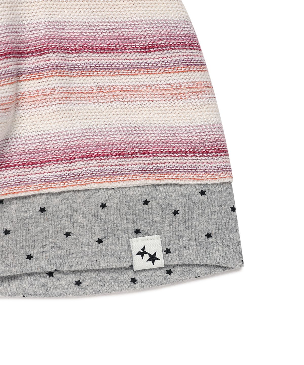 카비시(CAVISH) TWIN STAR STRIPED BEANIE PINK(CV2GSUAB22A)