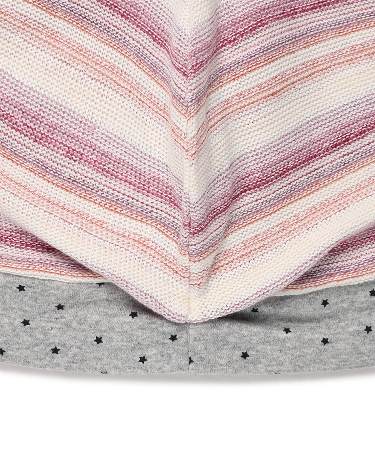 카비시(CAVISH) TWIN STAR STRIPED BEANIE PINK(CV2GSUAB22A)