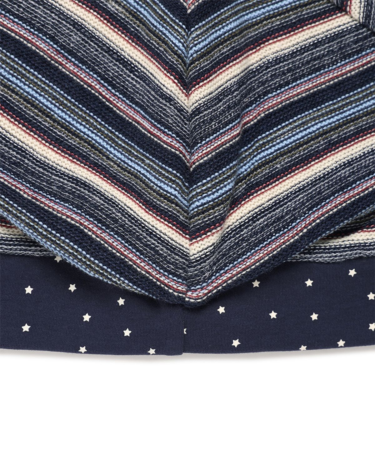 카비시(CAVISH) TWIN STAR STRIPED BEANIE NAVY(CV2GSUAB22A)