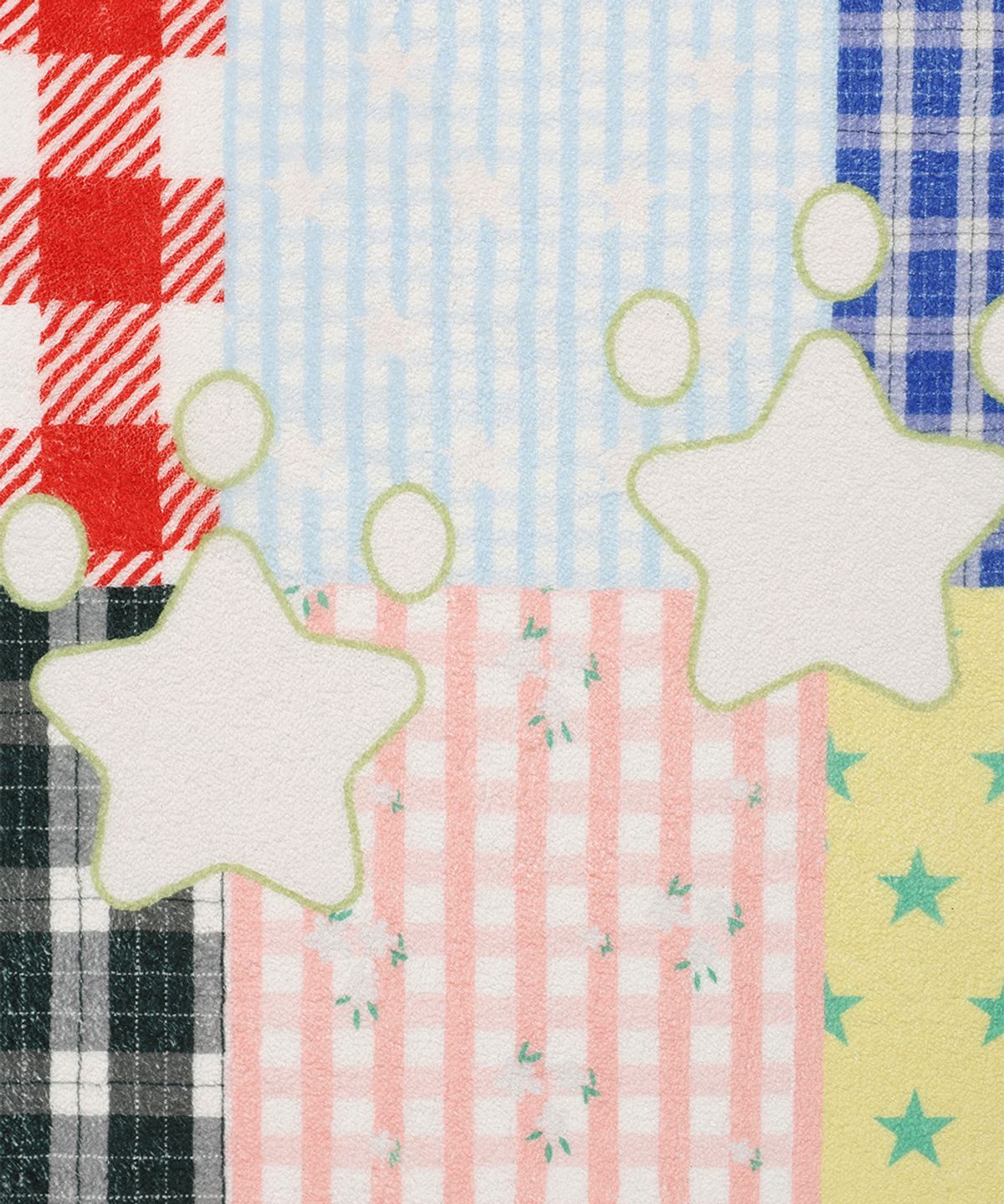 카비시(CAVISH) APPLE CHECK RUG MULTI(CV2GSUAB61A)
