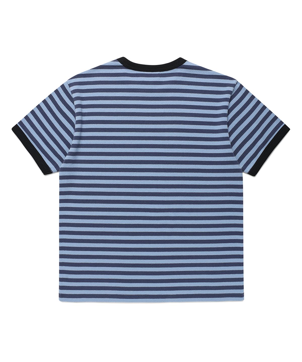 카비시(CAVISH) STRIPED TWIN STAR RINGER SS TEE BLUE(CV2GMUT505A)