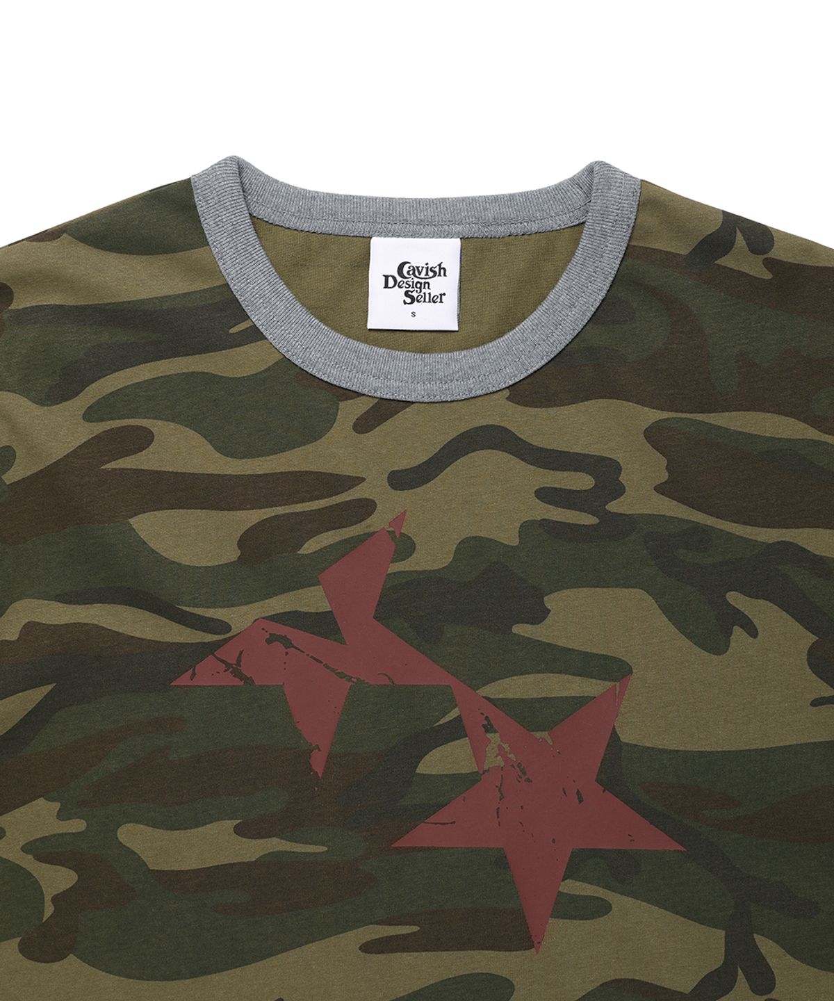 카비시(CAVISH) CAMO TWIN STAR RINGER SS TEE CAMO(CV2GMUT506A)