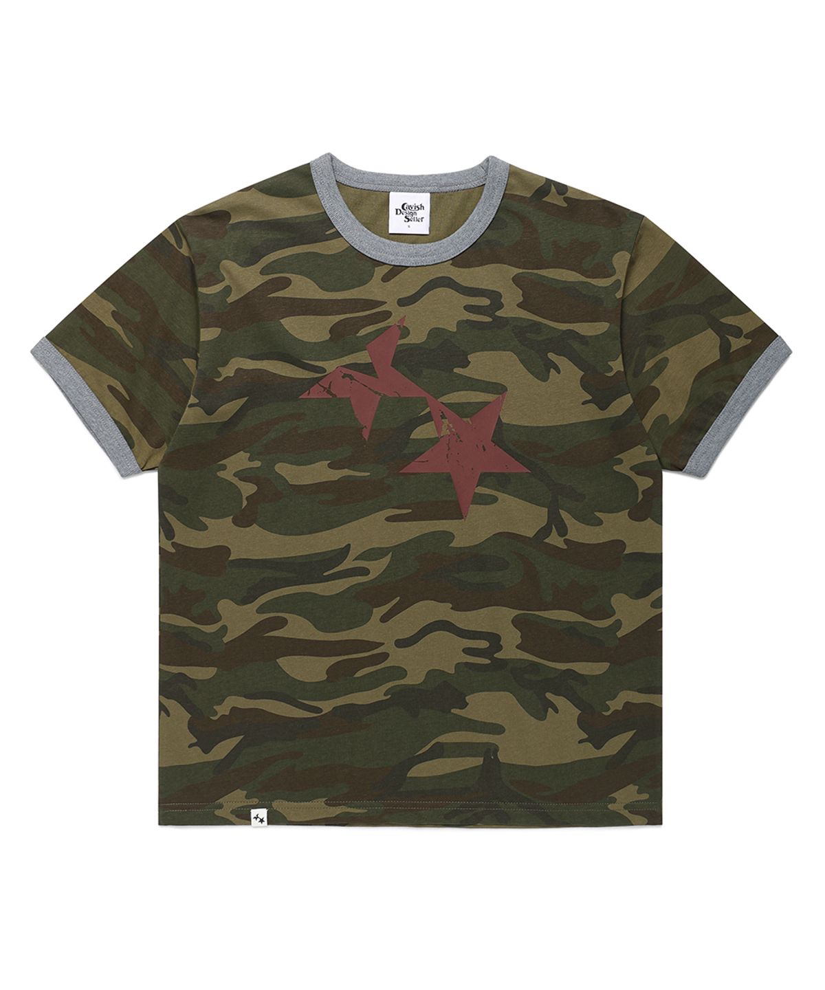 카비시(CAVISH) CAMO TWIN STAR RINGER SS TEE CAMO(CV2GMUT506A)