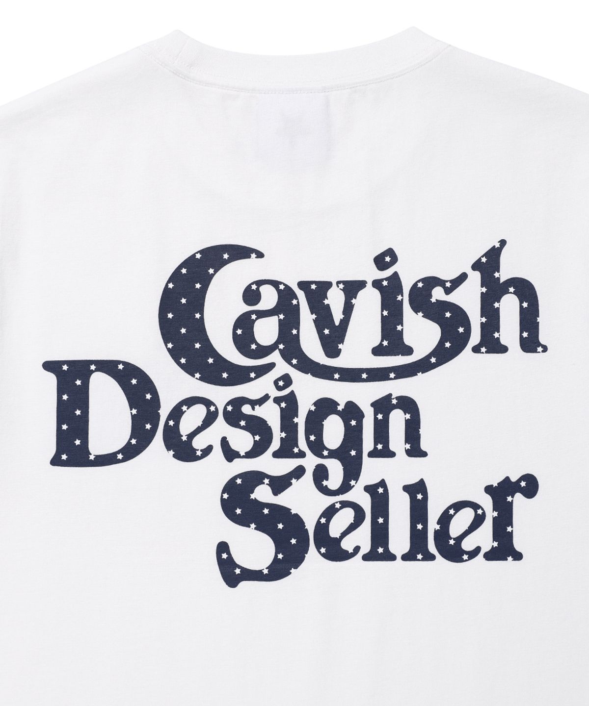 카비시(CAVISH) W STAR SELLER LOGO SS TEE WHITE(CV2GMFT549A)