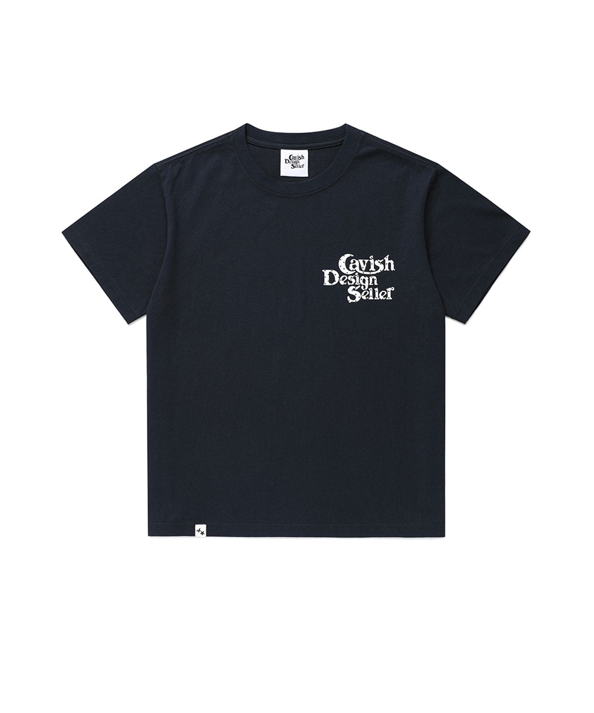카비시(CAVISH) W STAR SELLER LOGO SS TEE NAVY(CV2GMFT549A)