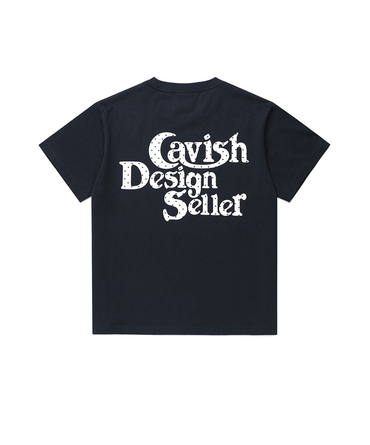 카비시(CAVISH) W STAR SELLER LOGO SS TEE NAVY(CV2GMFT549A)