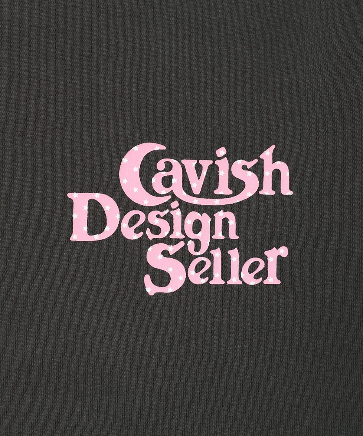 카비시(CAVISH) W STAR SELLER LOGO SS TEE CHARCOAL(CV2GMFT549A)