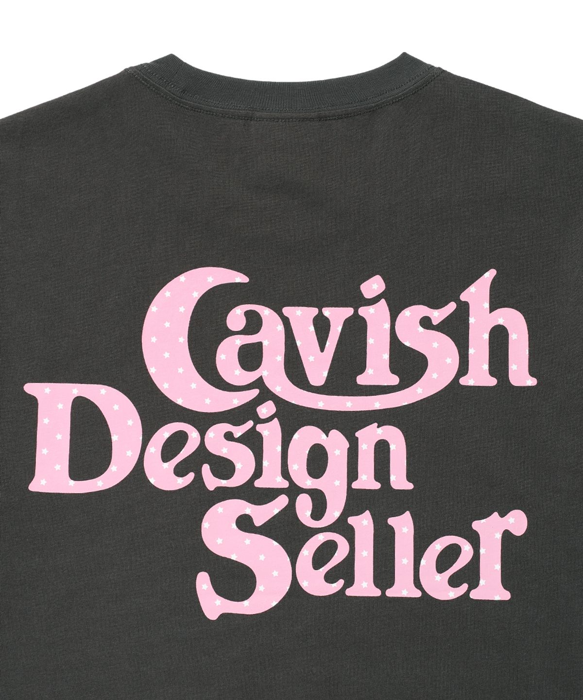 카비시(CAVISH) W STAR SELLER LOGO SS TEE CHARCOAL(CV2GMFT549A)