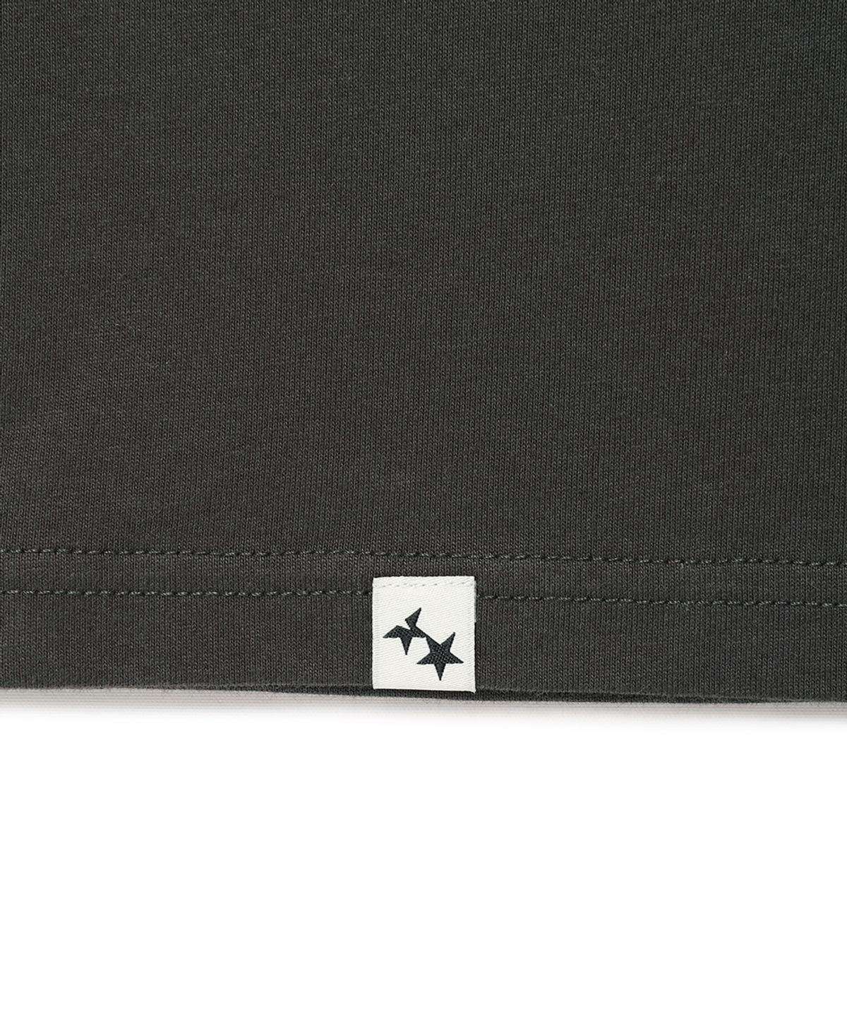 카비시(CAVISH) W STAR SELLER LOGO SS TEE CHARCOAL(CV2GMFT549A)