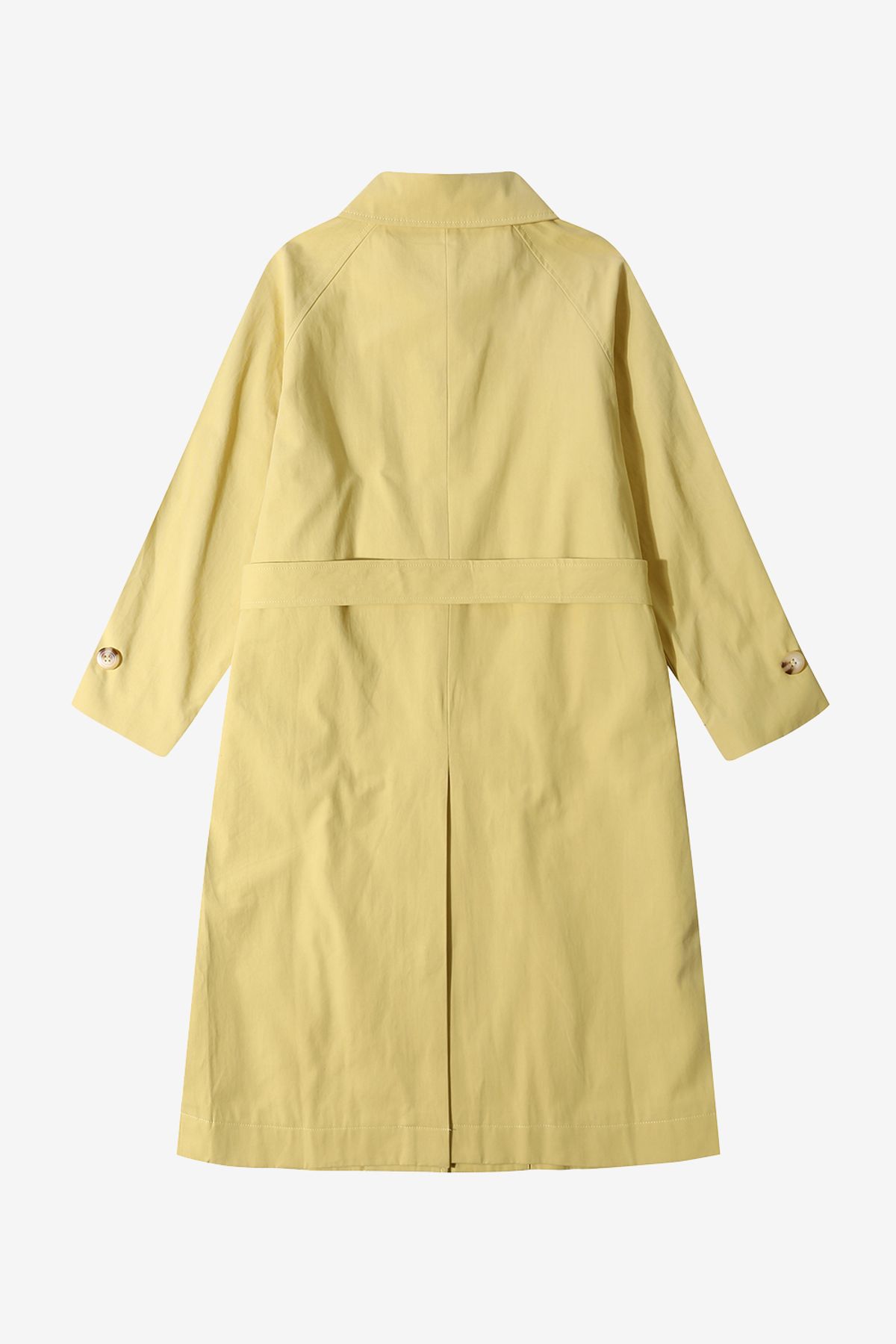 르몽생미셸(LE MONT ST MICHEL) MANOE - TRENCH COAT_Yellow