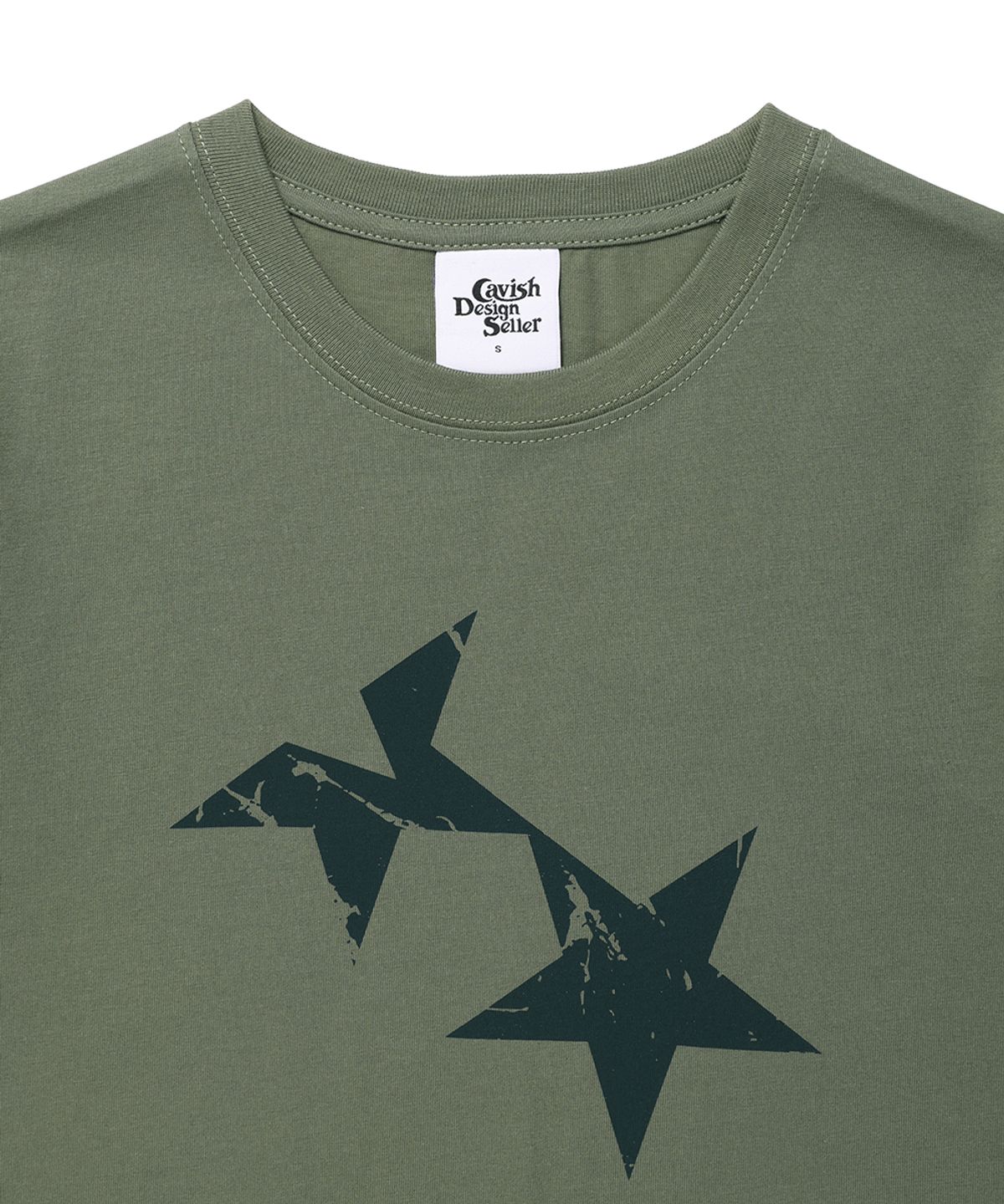 카비시(CAVISH) W TWIN STAR SS TEE  5colors(CV2GMFT516A)