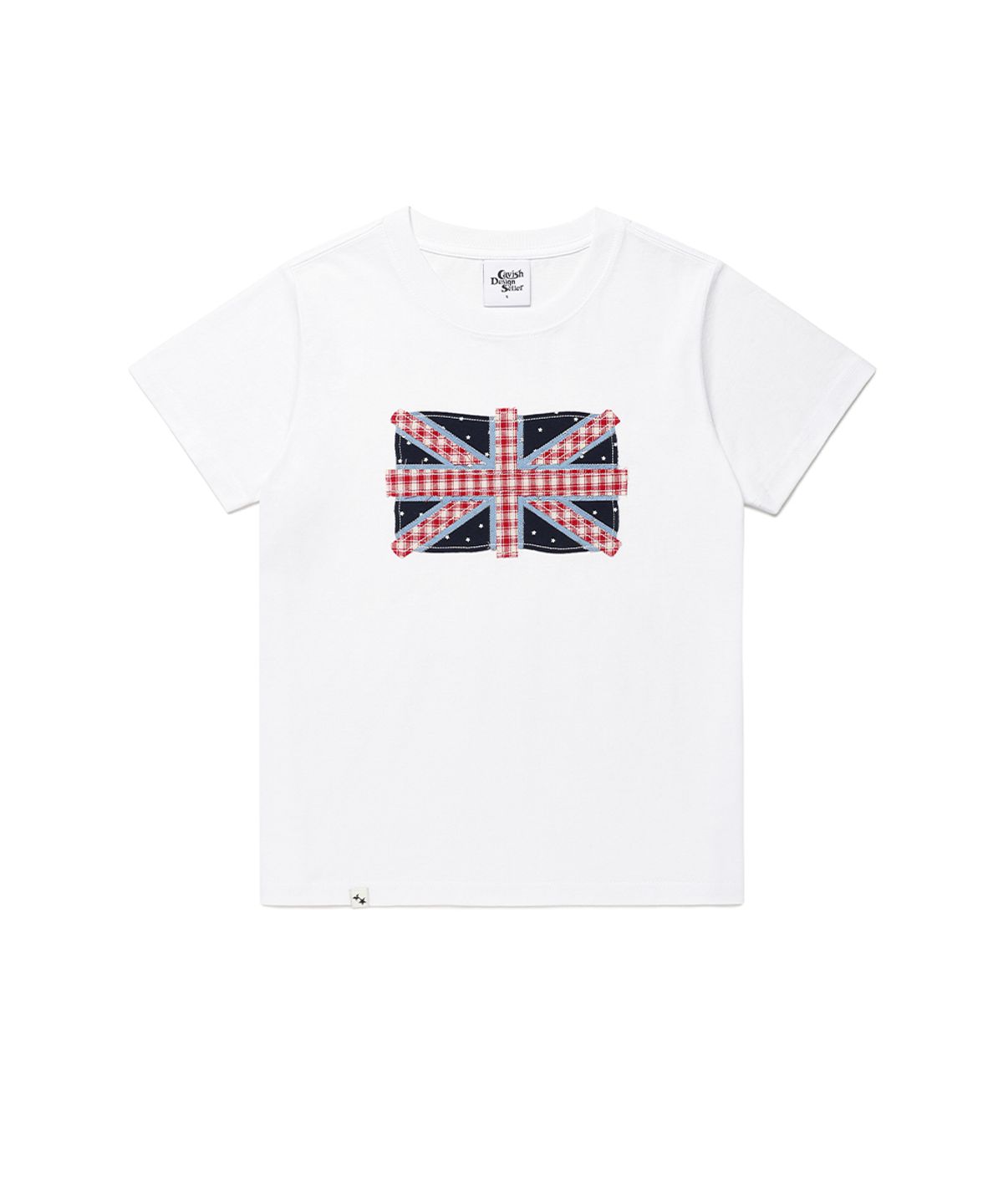 카비시(CAVISH) UNION JACK SS TEE WHITE(CV2GMFT517A)
