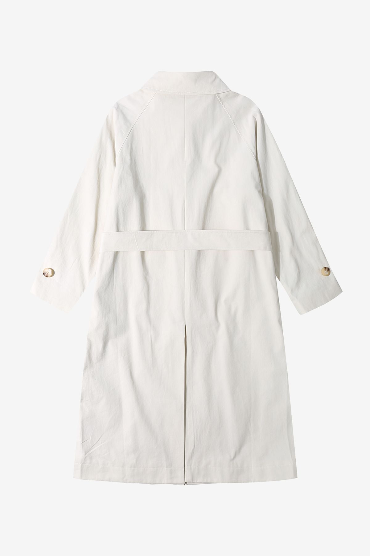 르몽생미셸(LE MONT ST MICHEL) MANOE - TRENCH COAT_Ivory