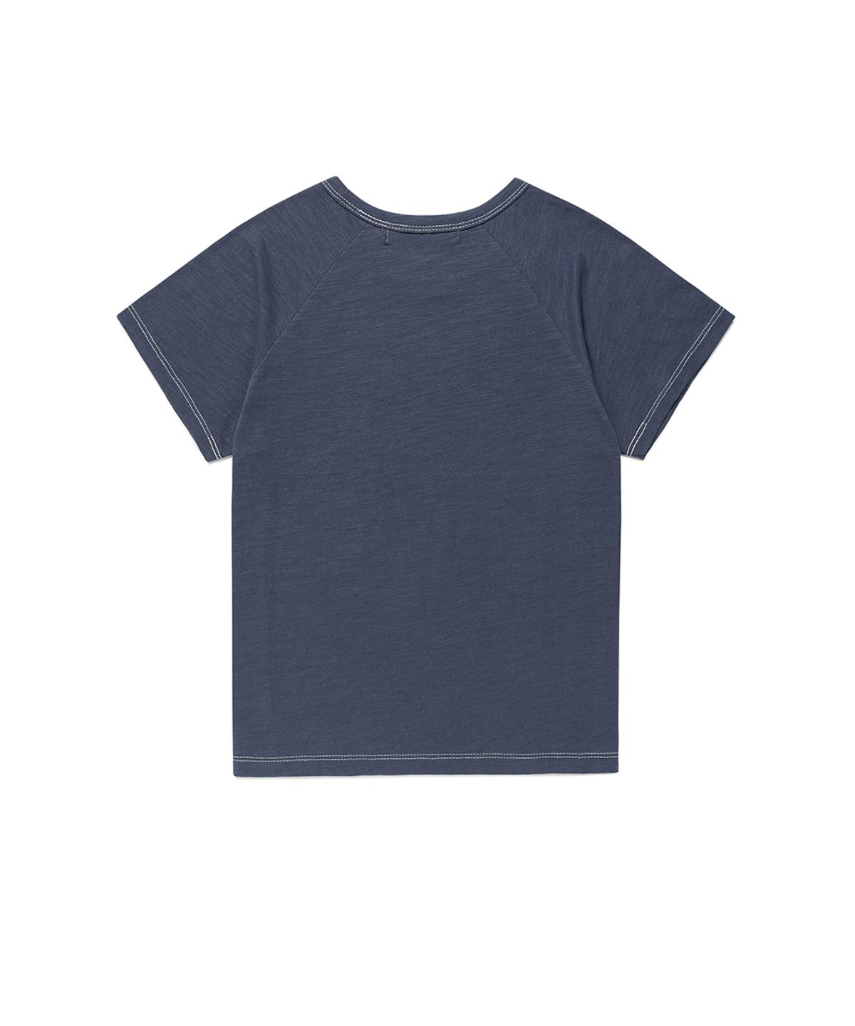 카비시(CAVISH) VINTAGE FLOWER RAGLAN SS TEE NAVY(CV2GMFT510A)