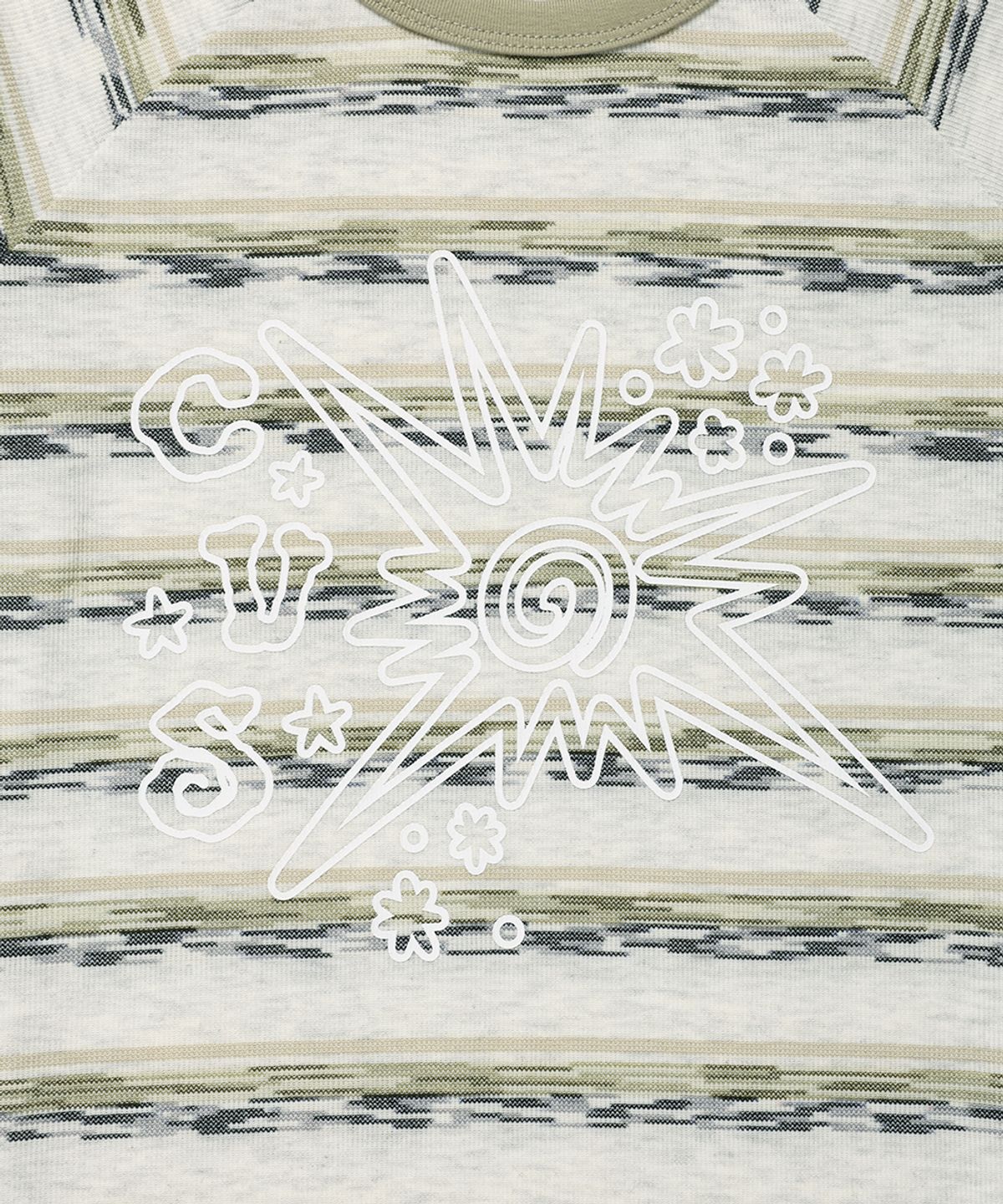 카비시(CAVISH) SUN LIGHT RAGLAN SS TEE GREEN(CV2GMFT511A)
