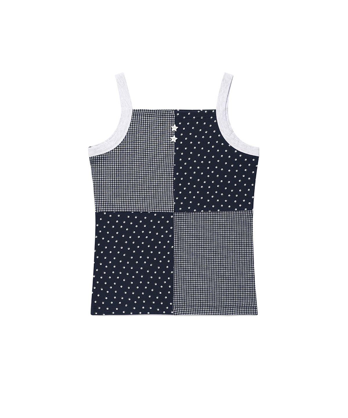 카비시(CAVISH) MIX PATCH SLEEVELESS NAVY(CV2GMFT580A)