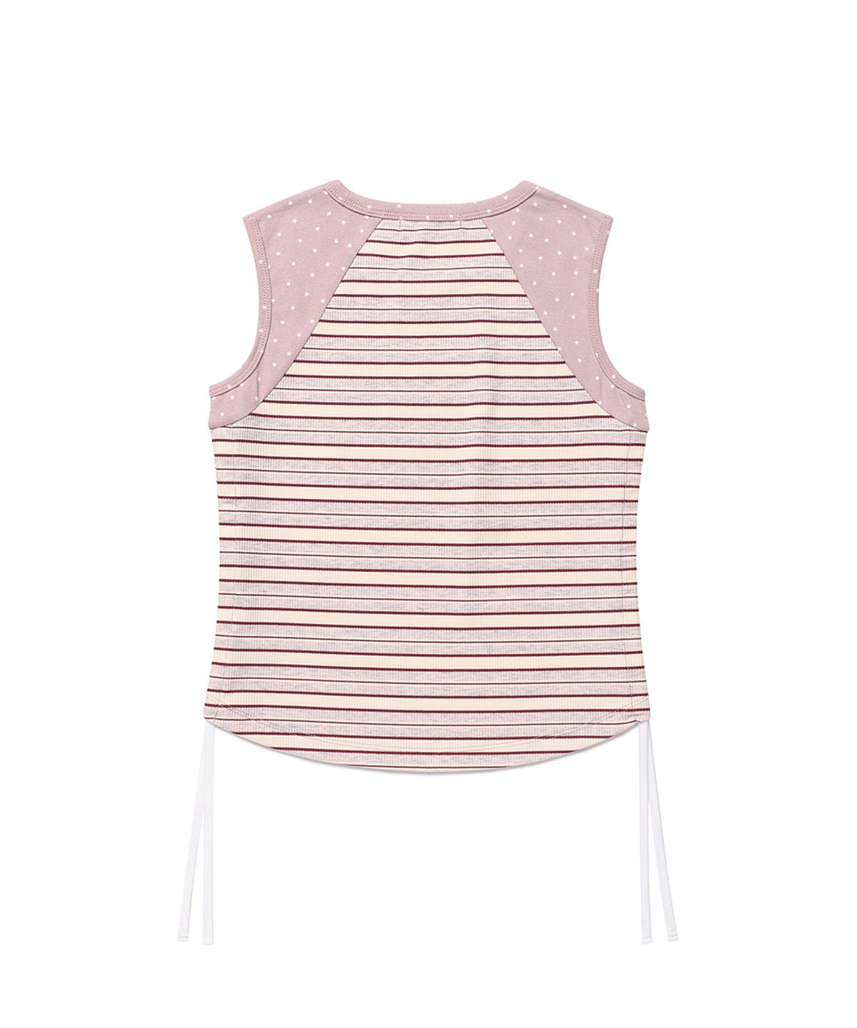 카비시(CAVISH) MULTI STRIPED SLEEVELESS PINK(CV2GMFT581A)