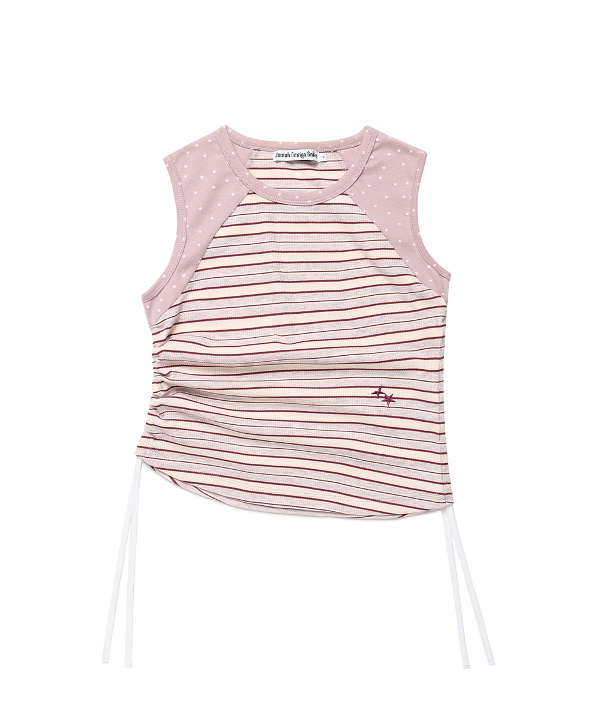 카비시(CAVISH) MULTI STRIPED SLEEVELESS PINK(CV2GMFT581A)