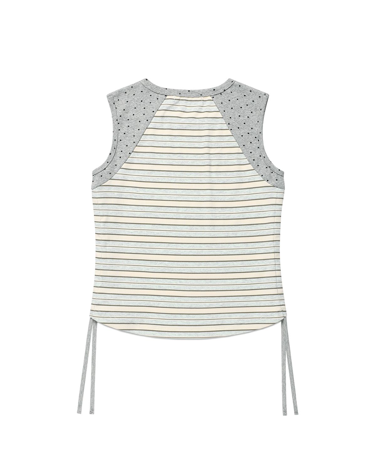 카비시(CAVISH) MULTI STRIPED SLEEVELESS BLUE(CV2GMFT581A)