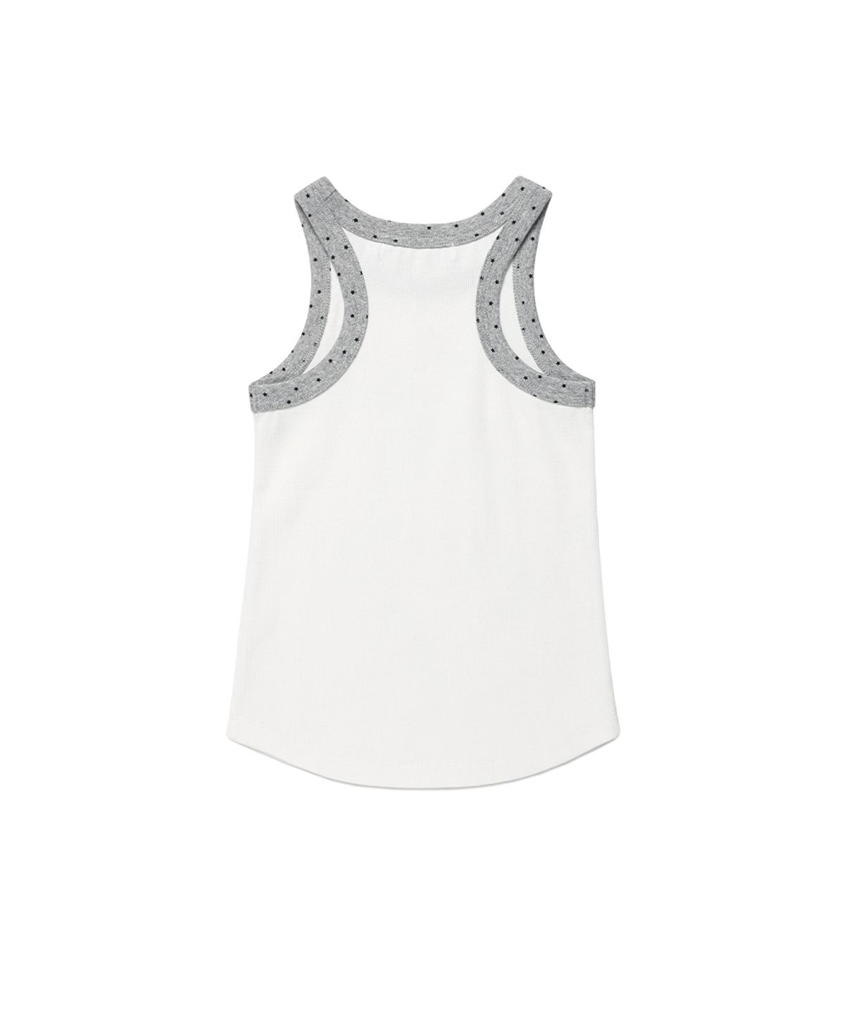 카비시(CAVISH) TWIN STAR SLEEVELESS TOP WHITE(CV2GMFT582A)