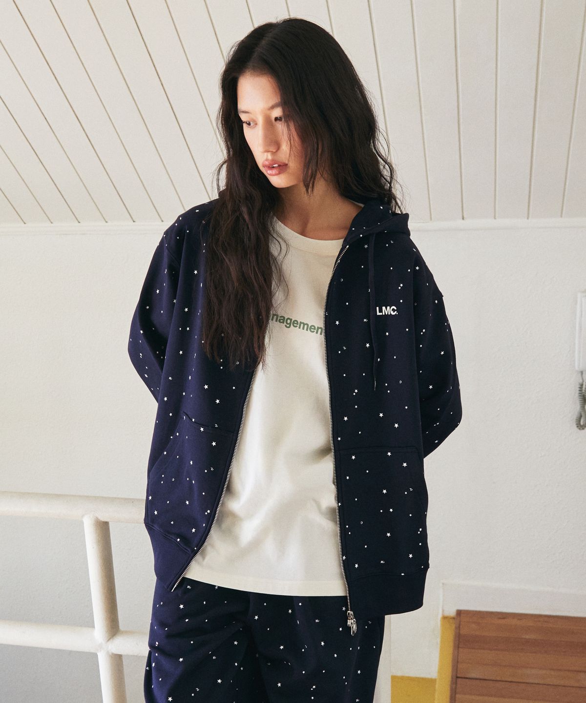 엘엠씨(LMC) OG ZIP-UP HOODIE star