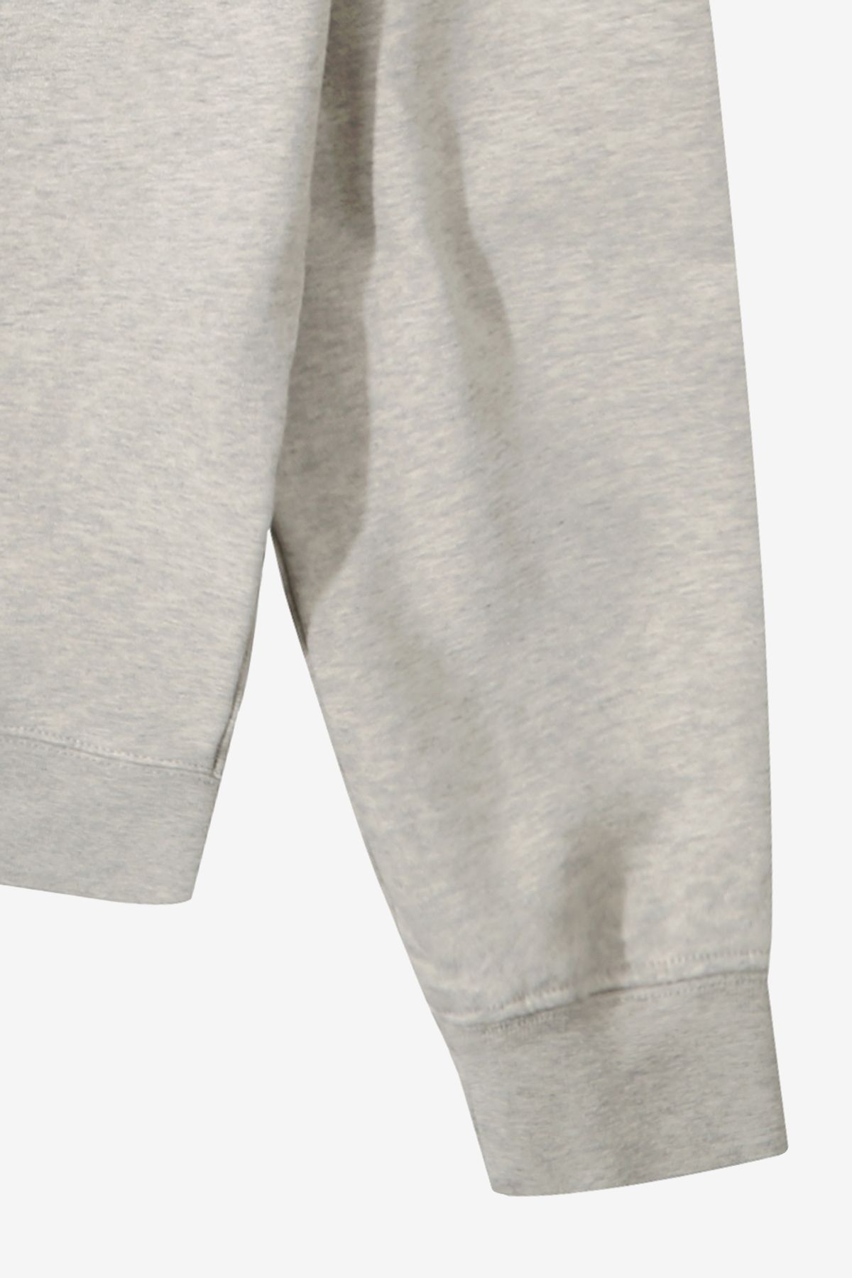 르몽생미셸(LE MONT ST MICHEL) [기모] SYLVIAN-BASIC HOODED ZIP-UP_Light Grey