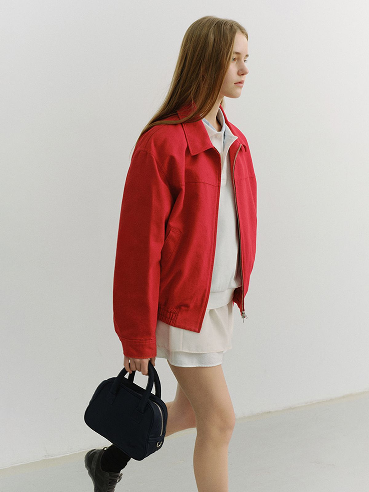 던스트(DUNST) NYLON BOSTON TOTE BAG_UDBA6E212_NAVY