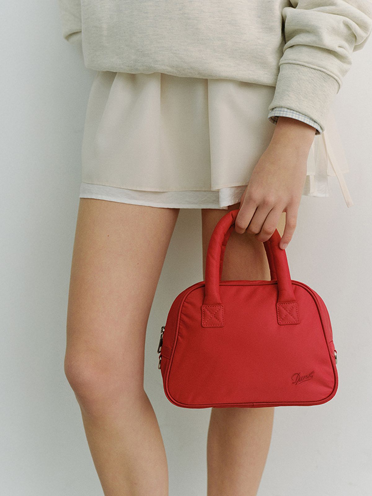 던스트(DUNST) NYLON BOSTON TOTE BAG_UDBA6E212_RED