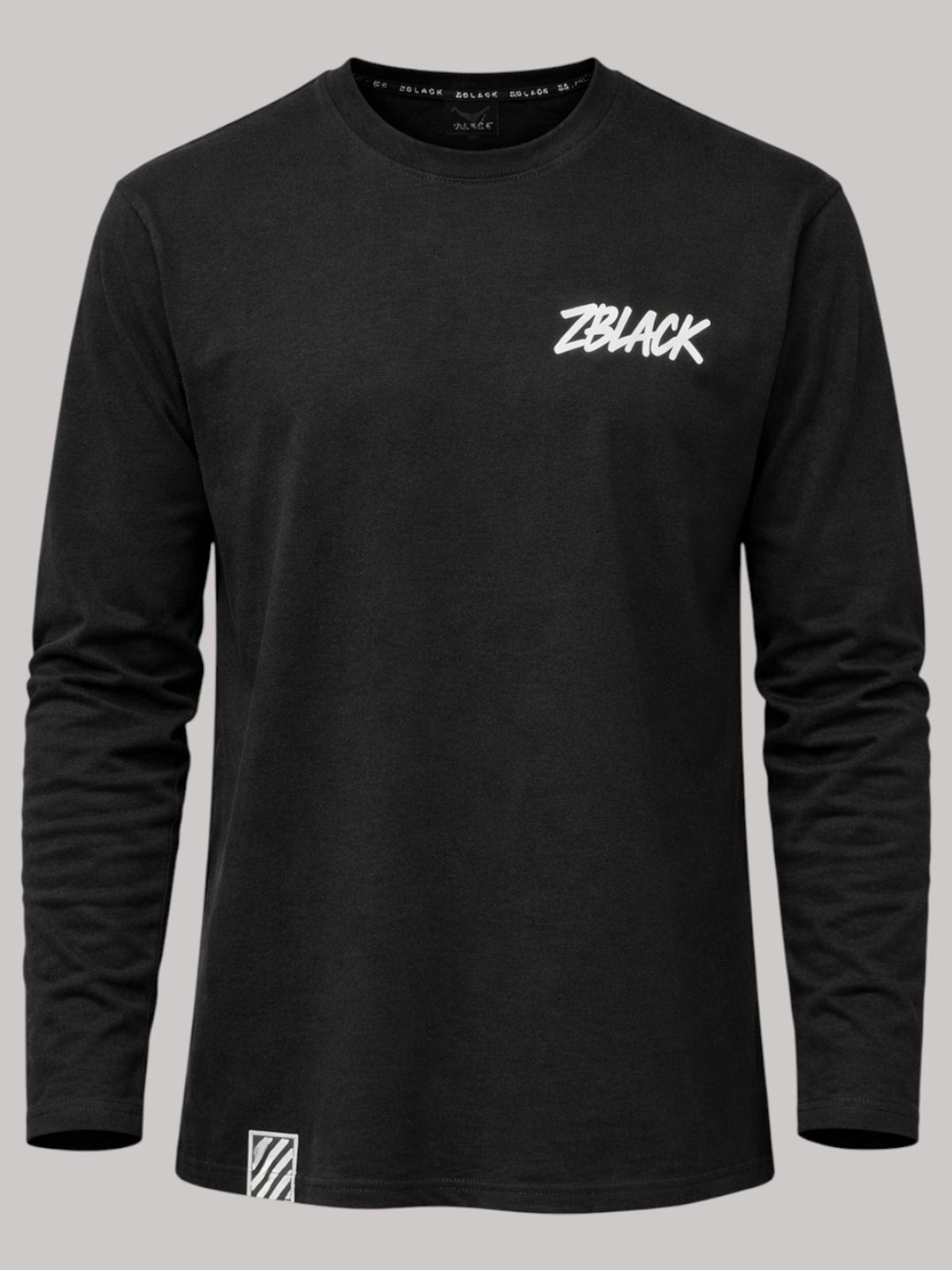 지블랙(ZBLACK) 스프레이 그래피티  롱슬리브(BLACK)