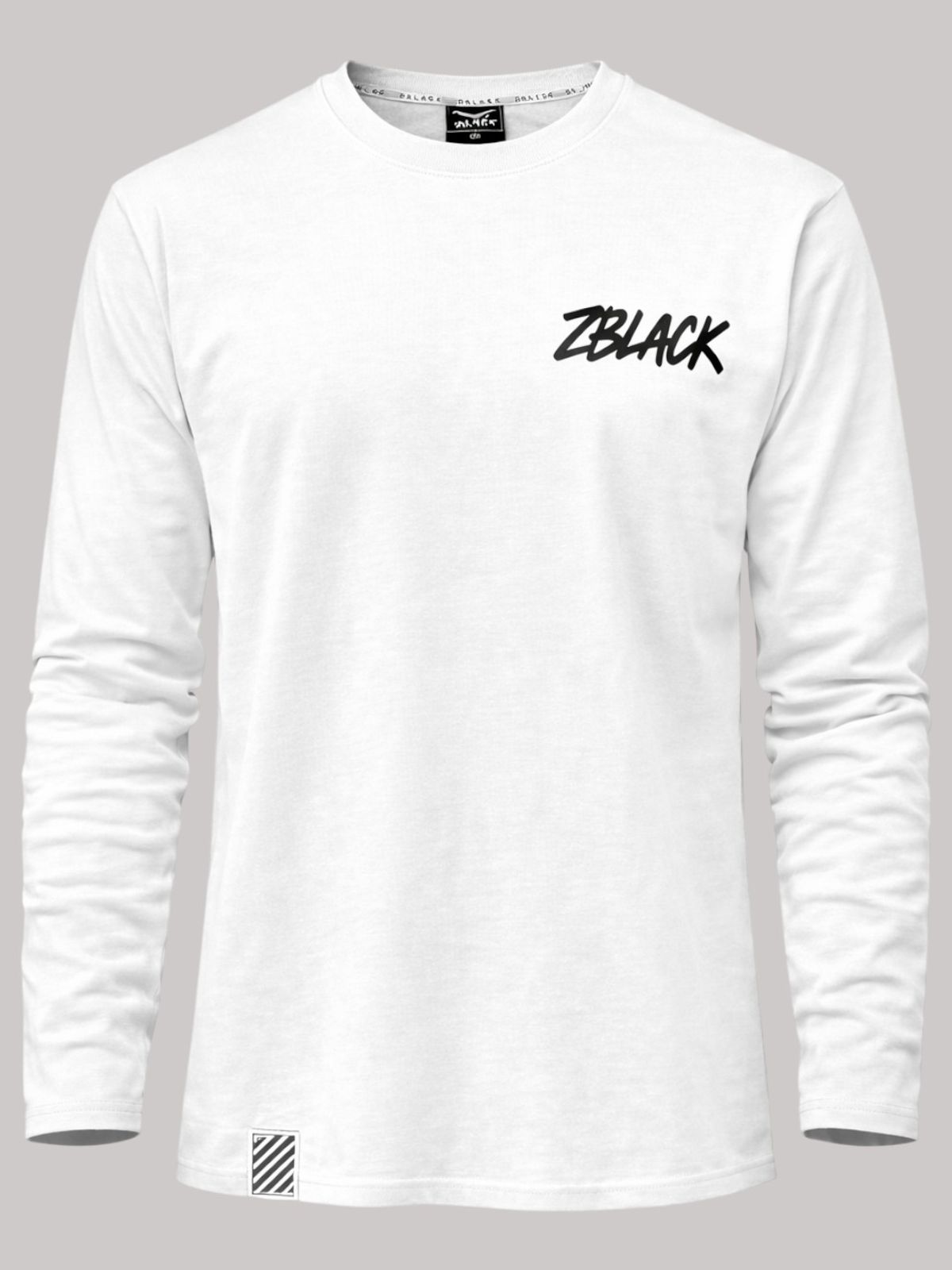 지블랙(ZBLACK) 스프레이 그래피티  롱슬리브(WHITE)