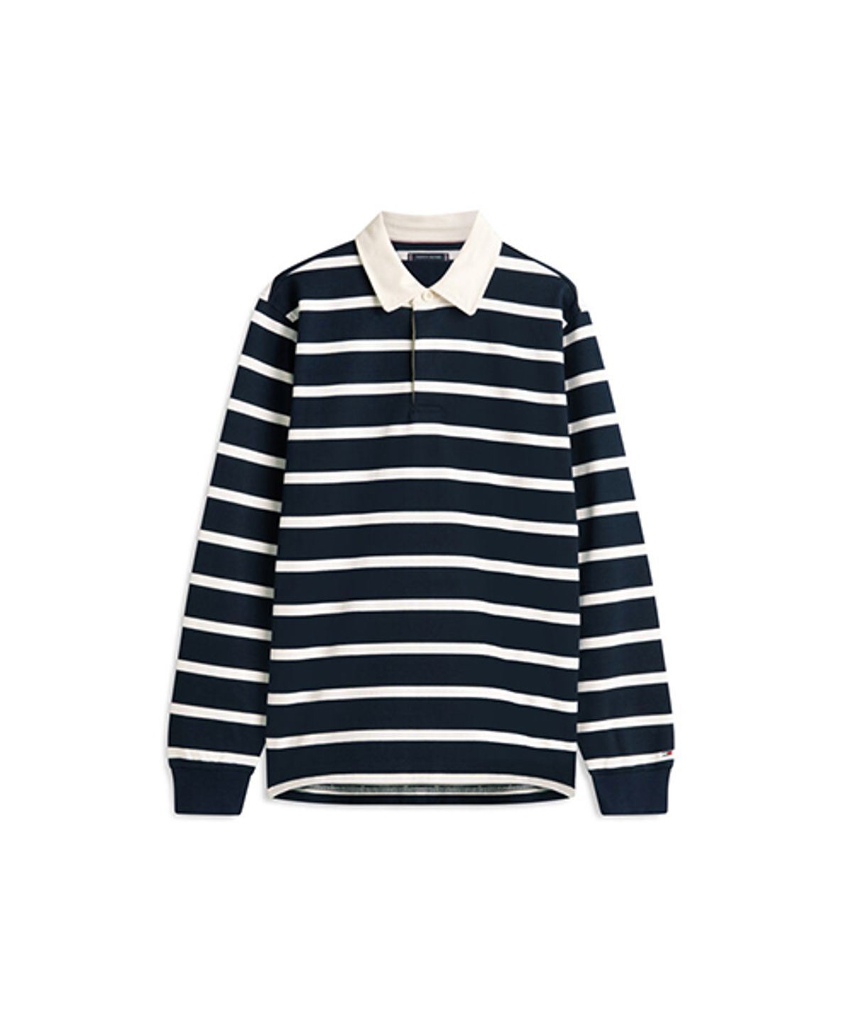 타미힐피거(TOMMY HILFIGER) 에센셜 스트라이프 럭비 티셔츠 (T12G0TKT310MT10A4)