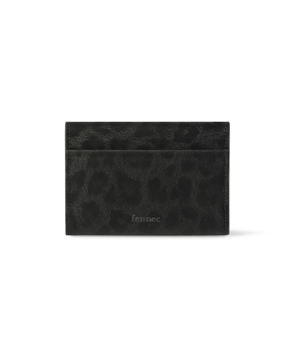 페넥(FENNEC) TRIANGLE NAME POCKET - LEOPARD BLACK
