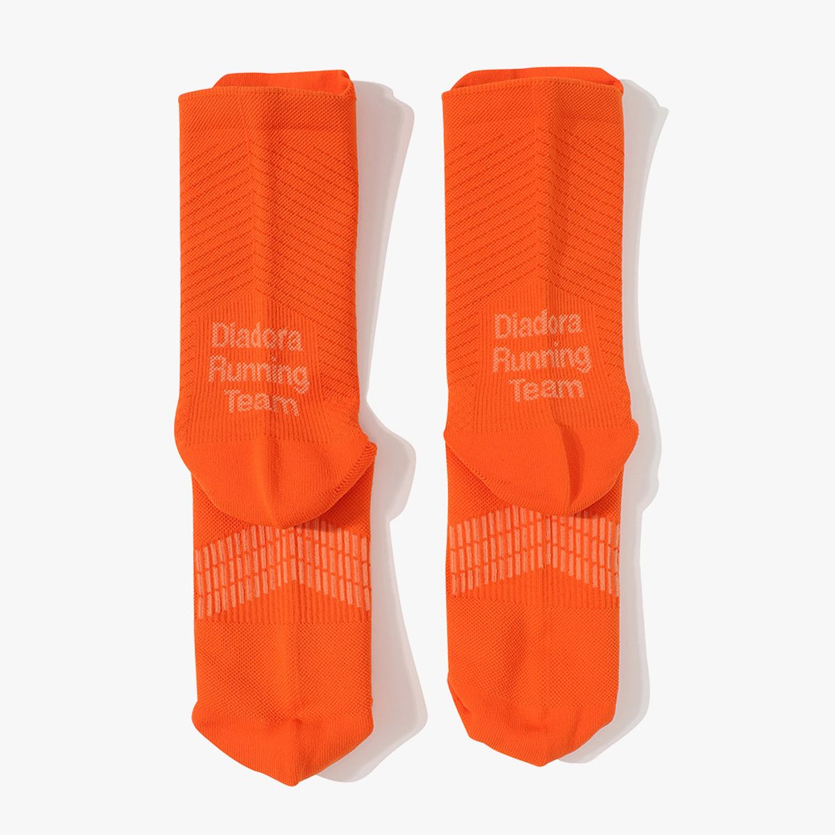디아도라(diadora) 러닝 컴프레션 삭스 ORANGE