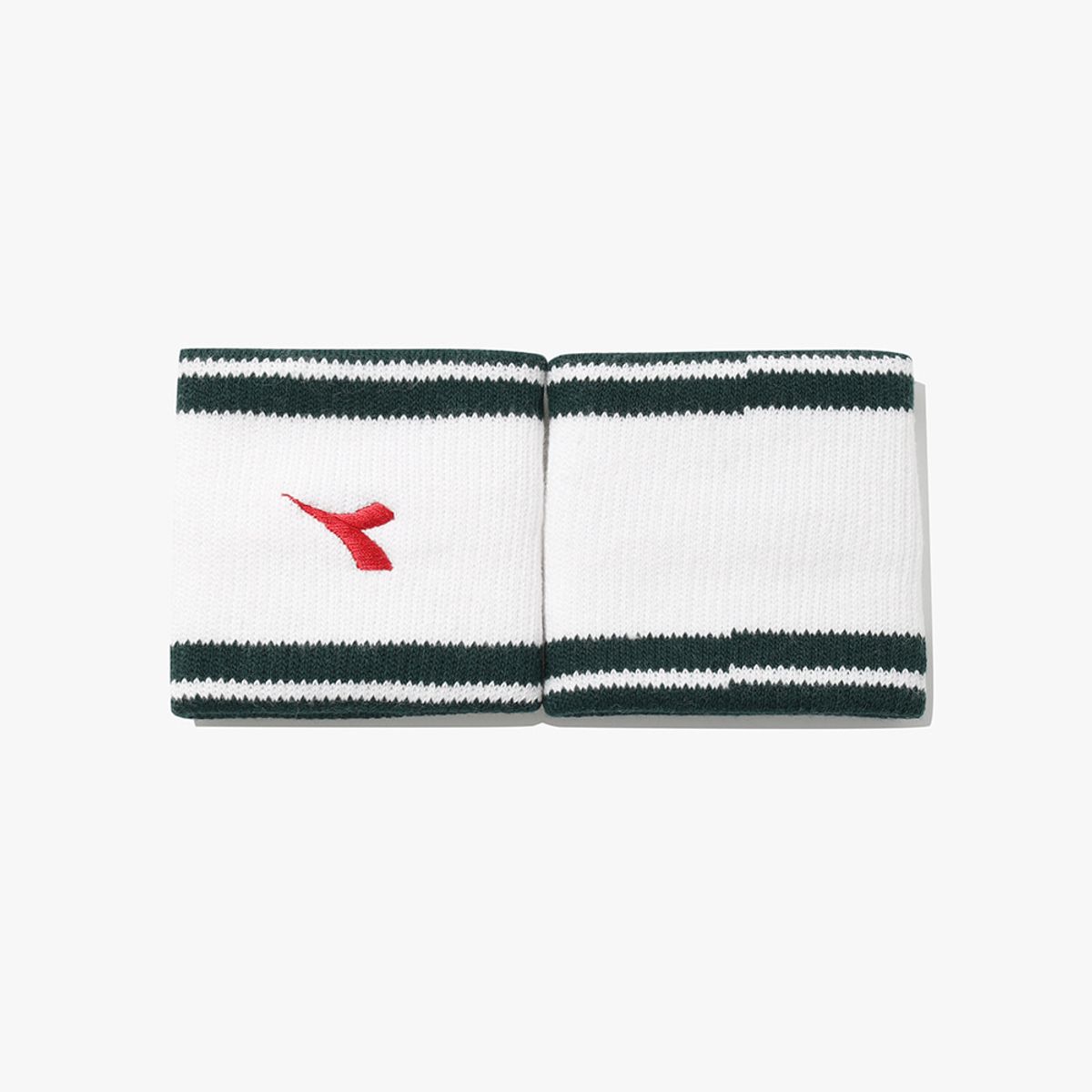 디아도라(diadora) 테니스 단목 리스트 밴드(2PCS) GREEN
