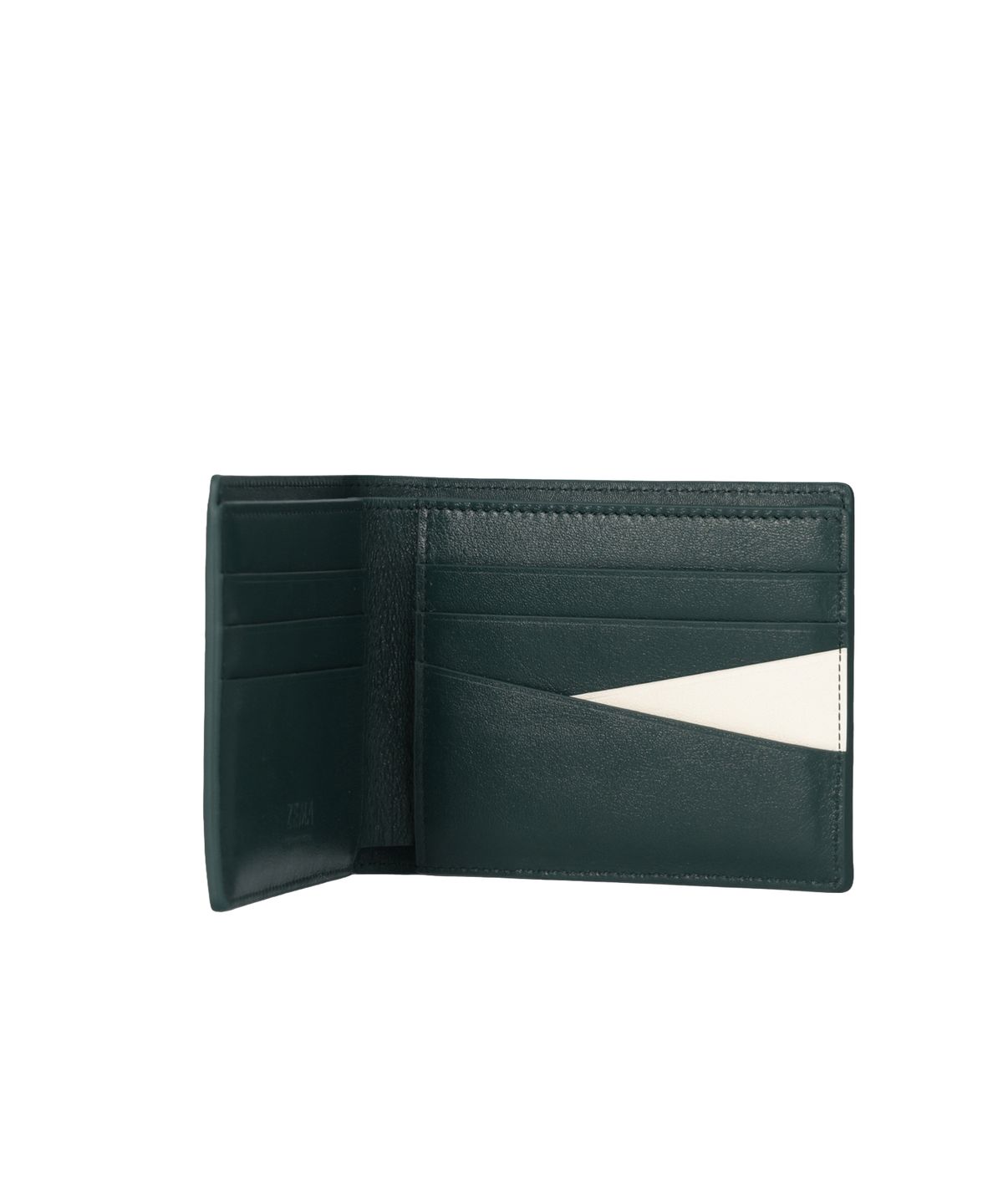 제마 에르베 르 코티디앙(ZEMA ÉLEVER LE QUOTIDIEN) Cachette Billfold  - Cypress Green (까쉐뜨 빌폴드)