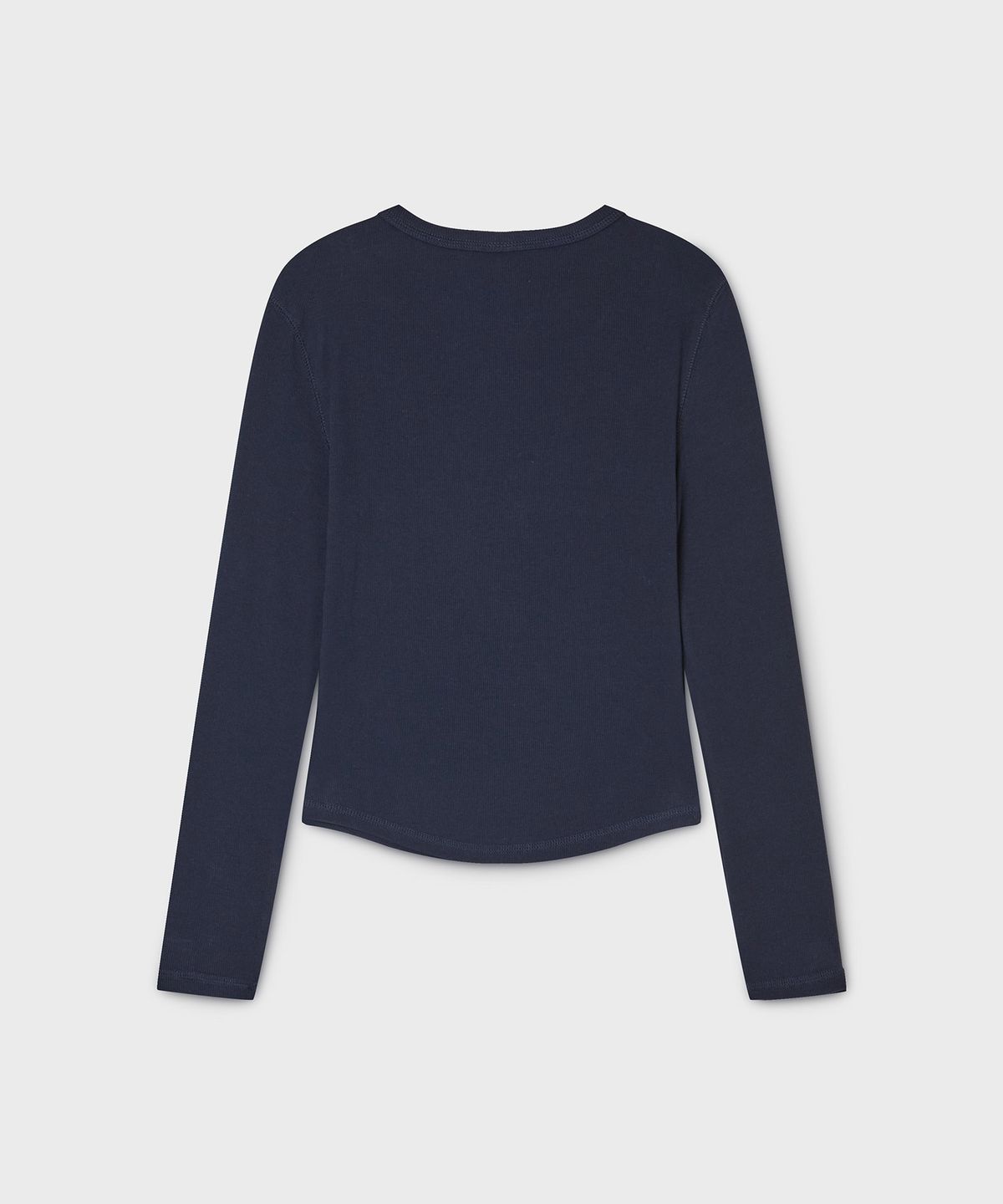 후아유(WHO.A.U) USA Ribbed Crew-neck T-shirt / WHLAG2292F