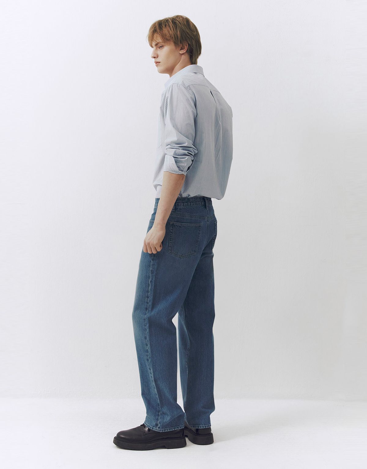 컨셉원(CONCEPTS1ONE) 프리미엄 세미와이드핏 데님 팬츠 10116507/116507 [3color]