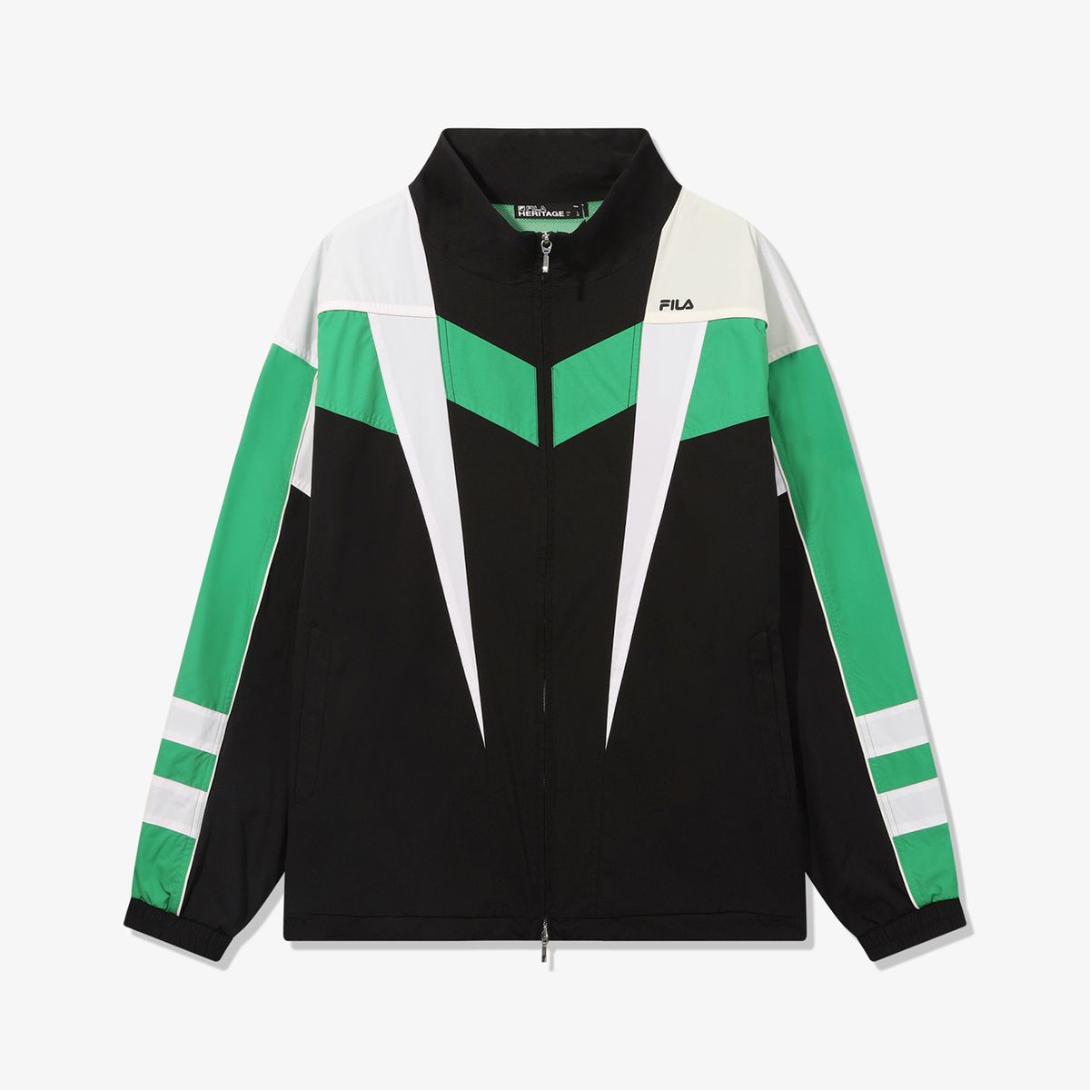 휠라(FILA) [FILA HERITAGE COLLECTION] 스타컷 오버핏 바람막이(FS262JK99X001001)