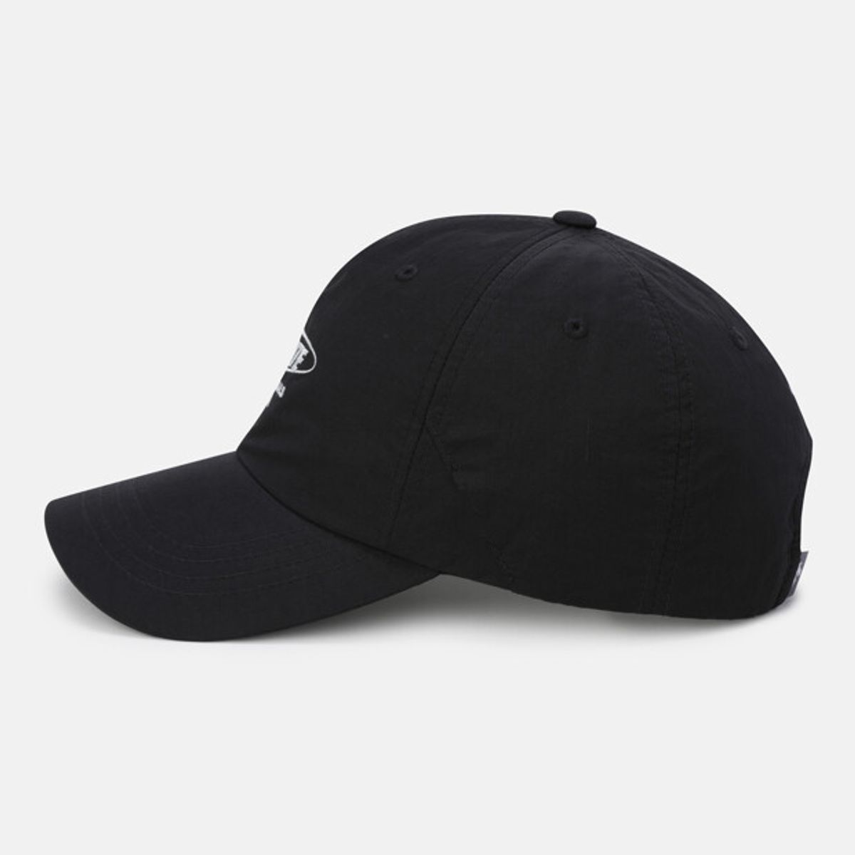 데상트(DESCENTE) 그래픽 우븐 볼캡 블랙 SR123UCP1D