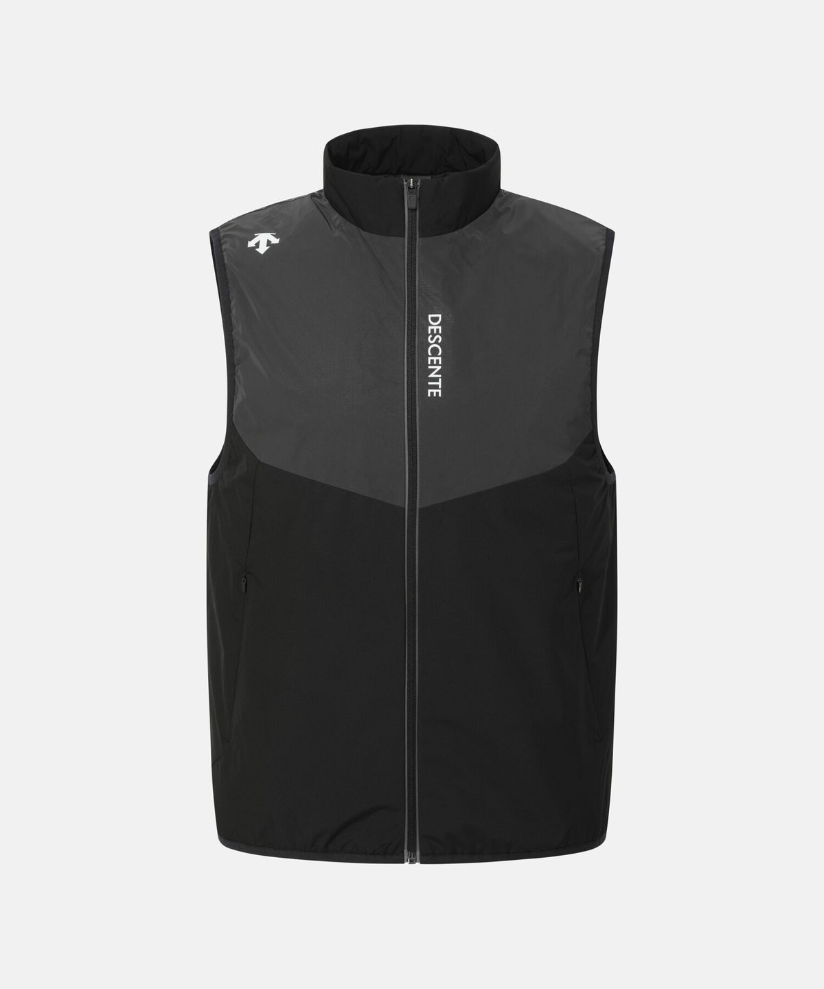 데상트(DESCENTE) 러닝 리플렉티브 신슐레이트 패딩 베스트 블랙 SR121RPV11