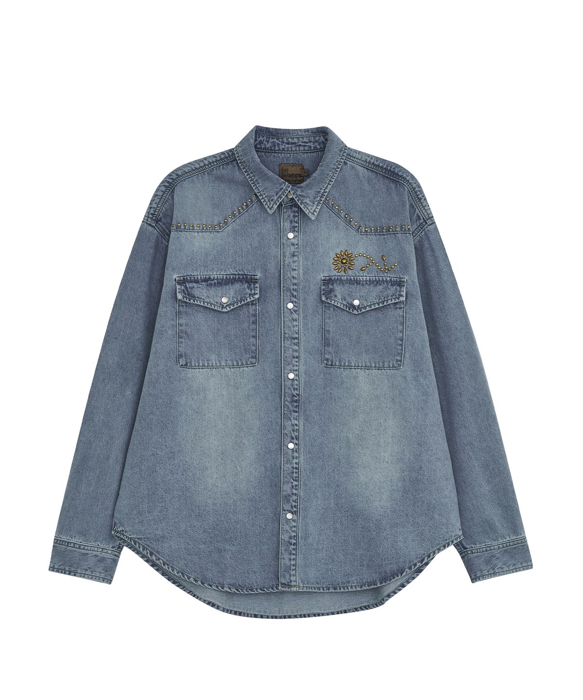 데프가먼츠(DEFGARMENTS) WESTERN SHIRTS [INDIGO]
