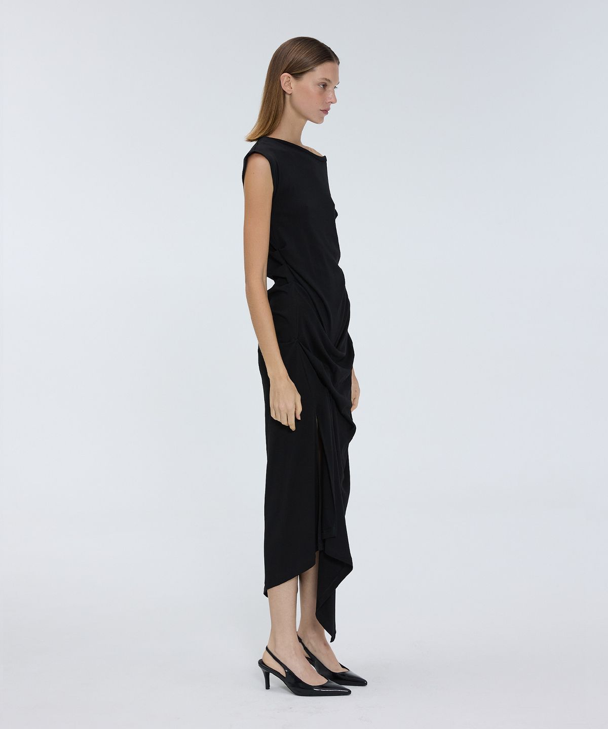 므아므(MMAM) Soft drape cotton dress