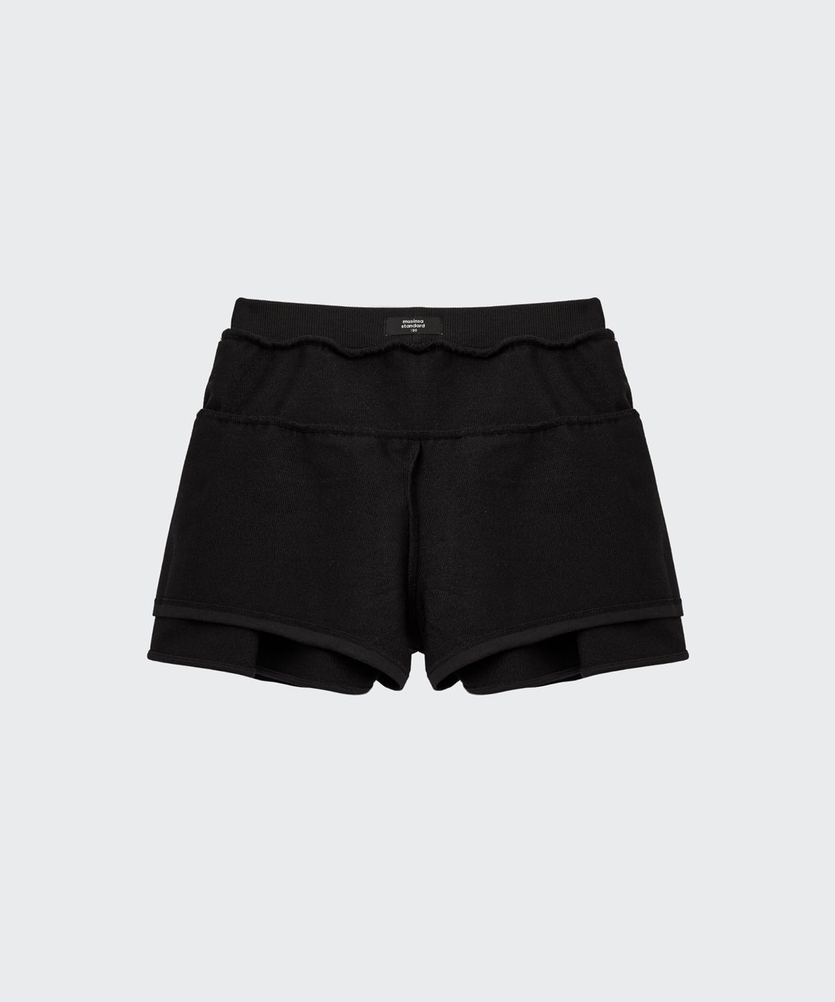 무신사 스탠다드 키즈(MUSINSA STANDARD KIDS) 캉캉 저지 스커트 [블랙]