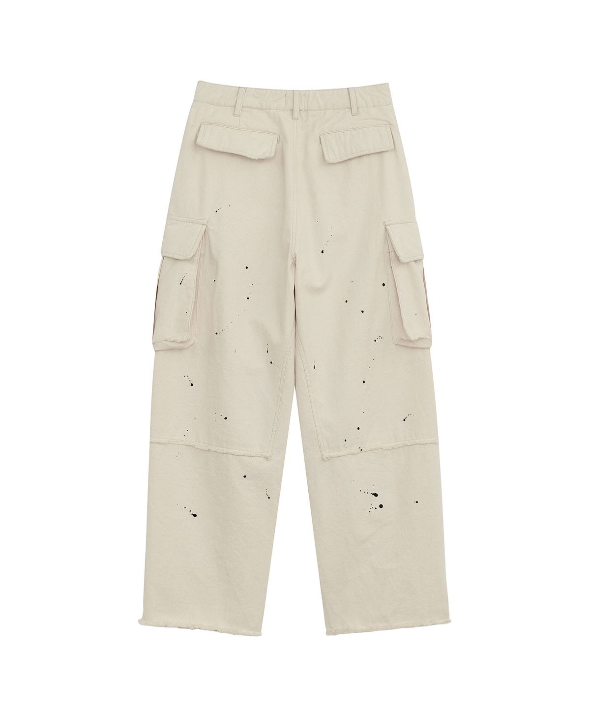 데프가먼츠(DEFGARMENTS) LAYERED CARGO PANTS [IVORY]