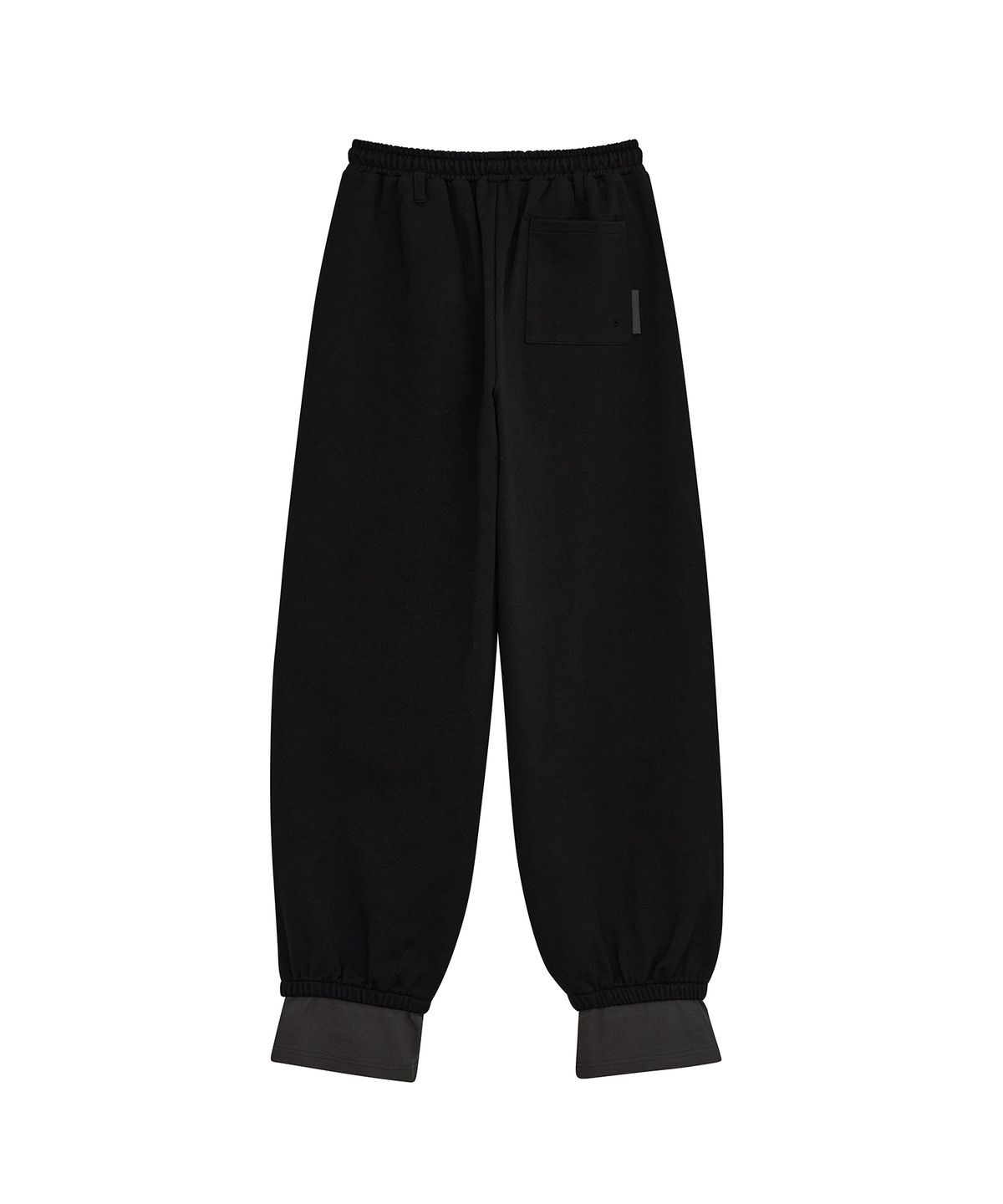 데프가먼츠(DEFGARMENTS) LAYERED SWEAT PANTS [BLACK]